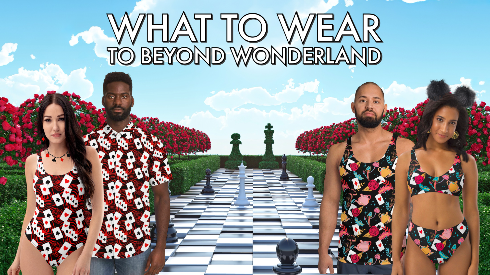 Beyond wonderland-alice and wonderland themed rave outfit. This