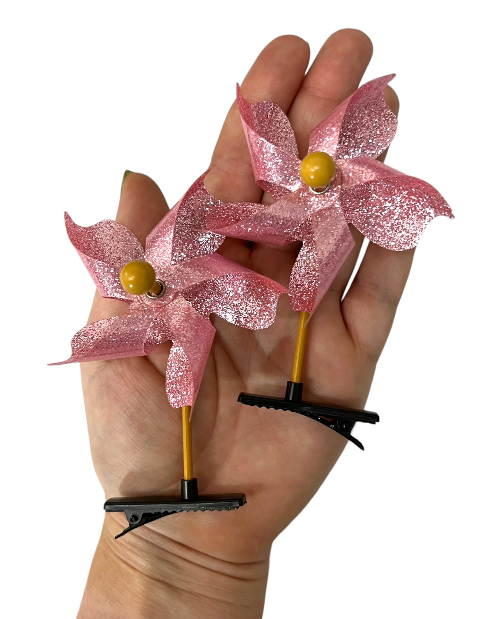 Pinwheel Hat Clips 2-PC Set