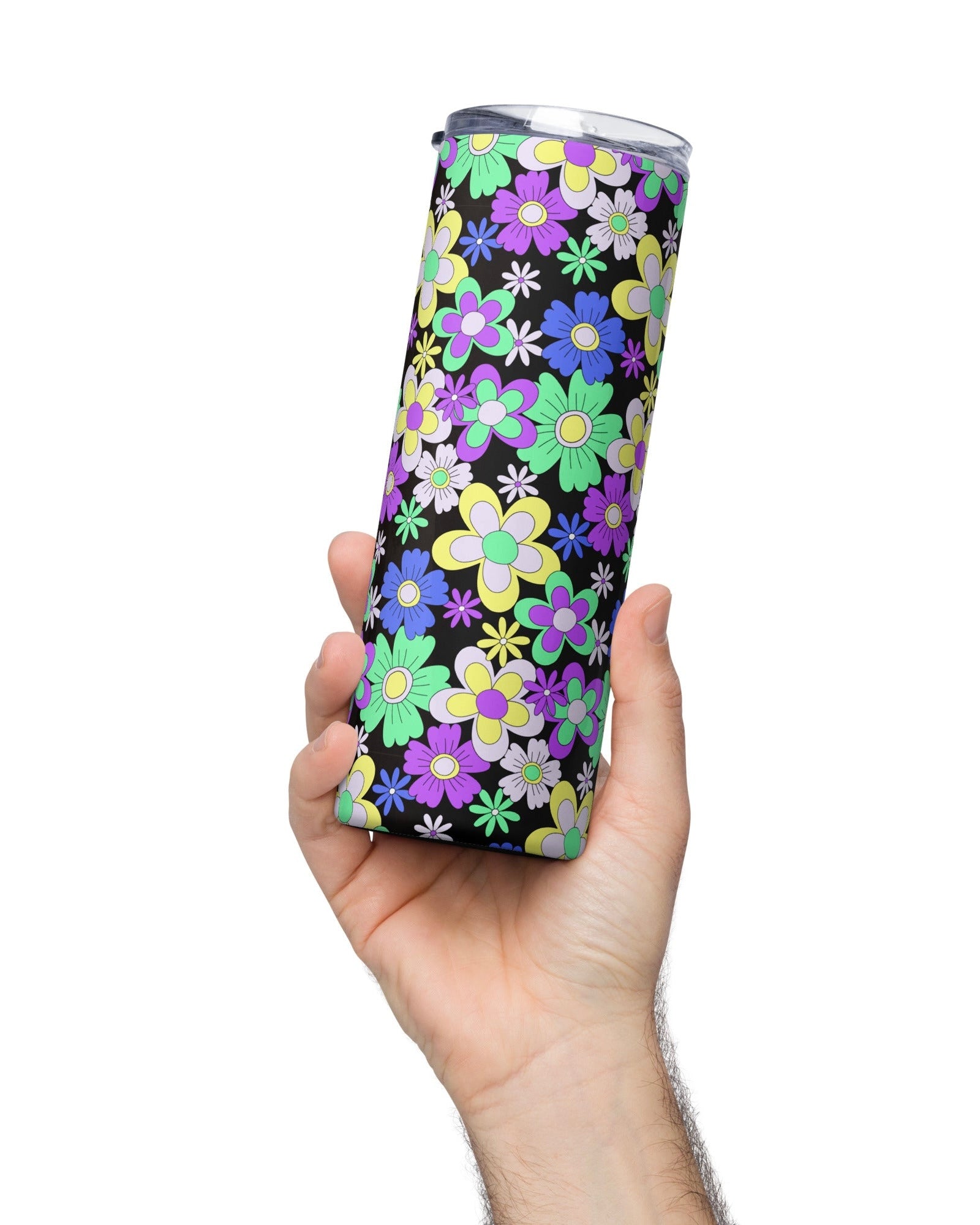 Crazy Daisy Stainless Steel Tumbler