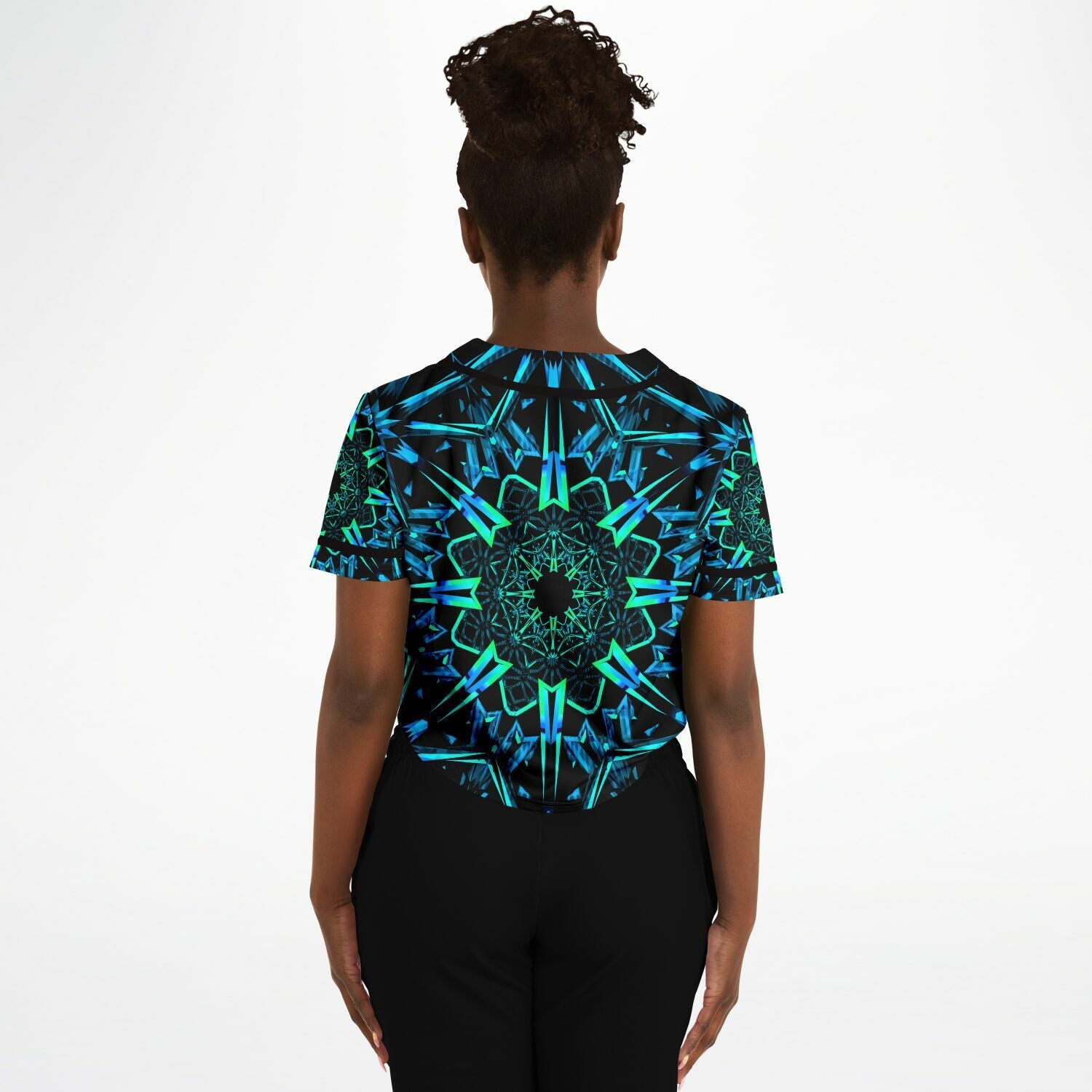 Fractals Cropped Jersey