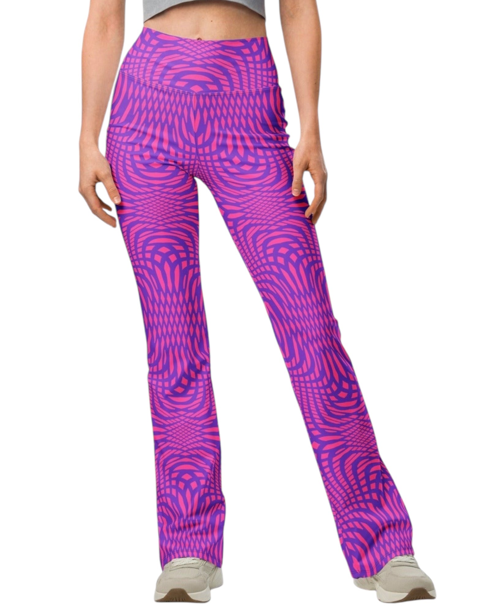 Pantalon évasé fantaisie