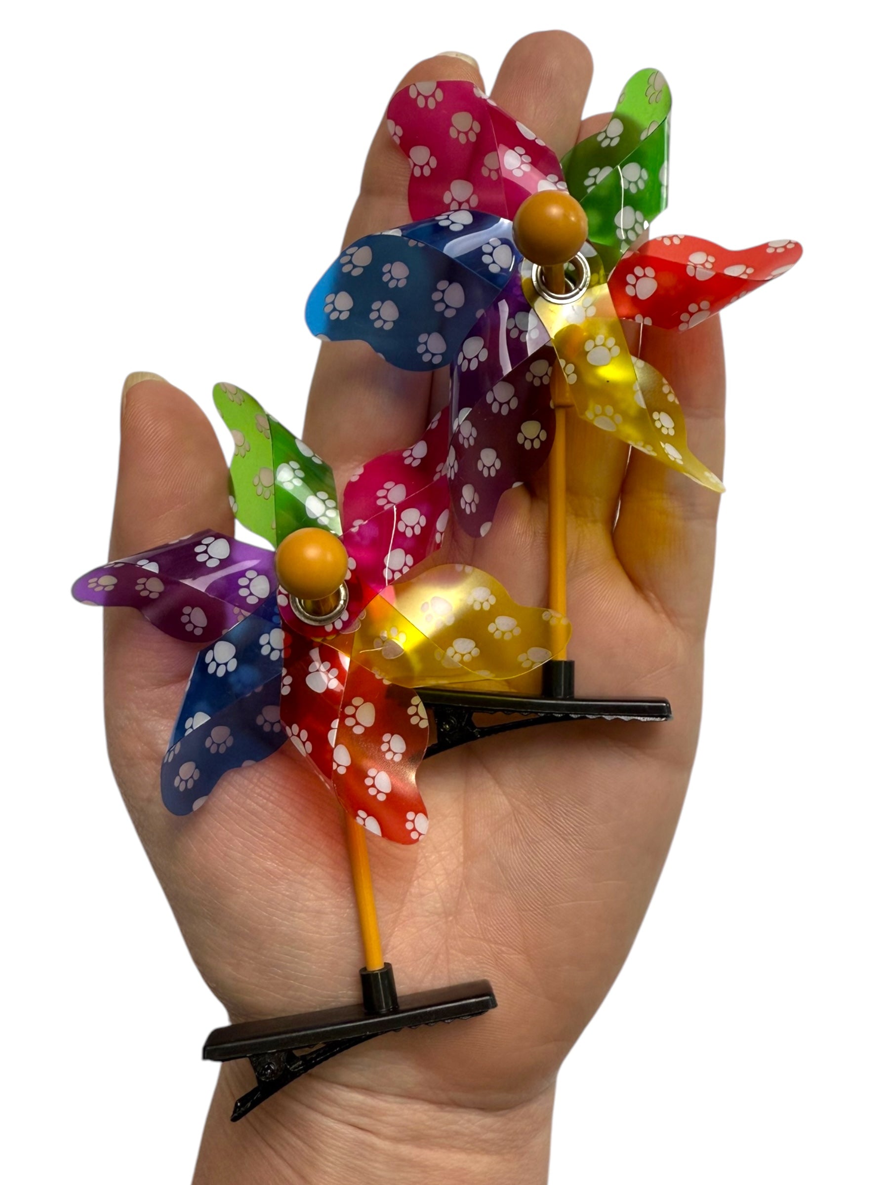 Pinwheel Hat Clips 2-PC Set