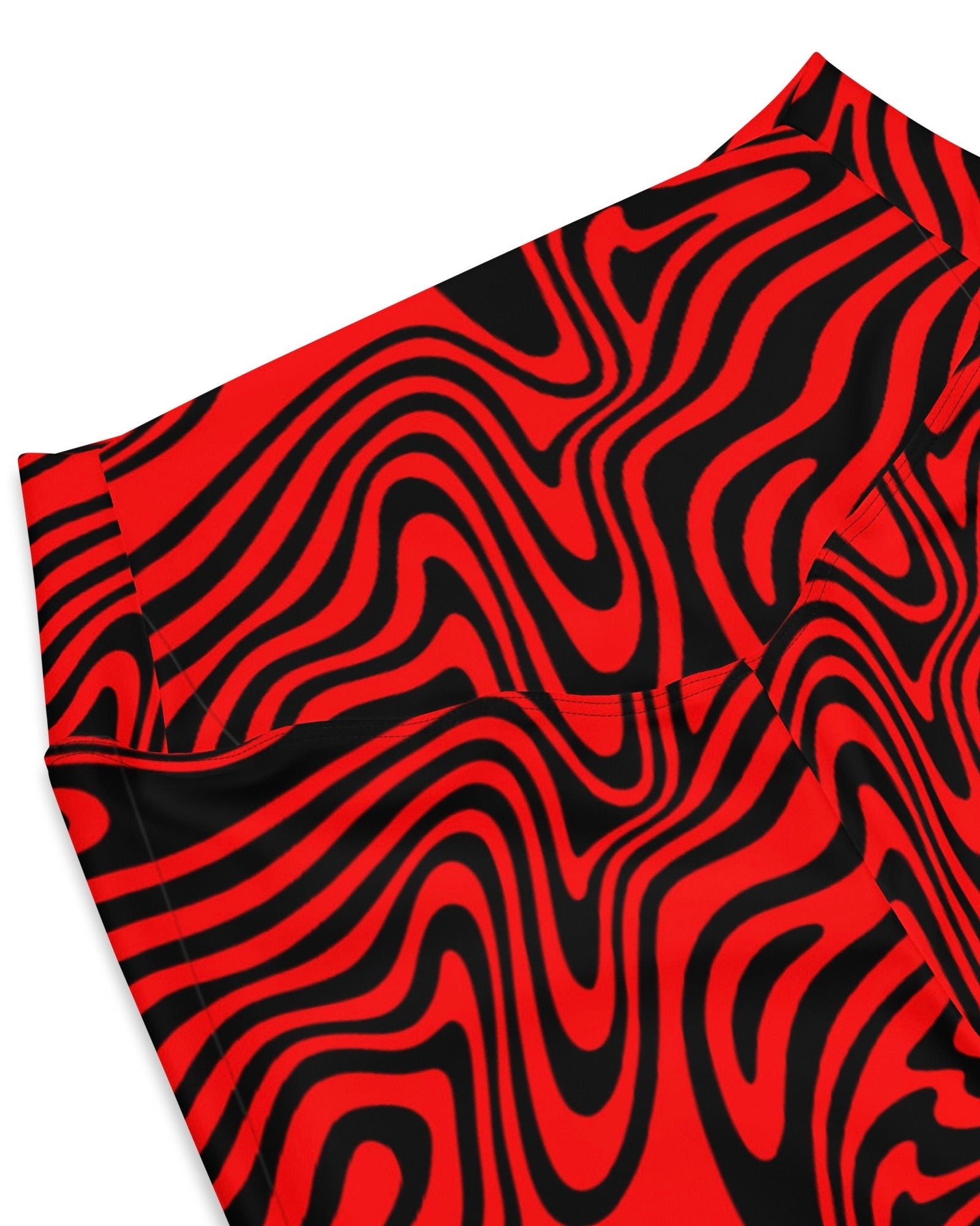 Pantalon évasé hypnotique