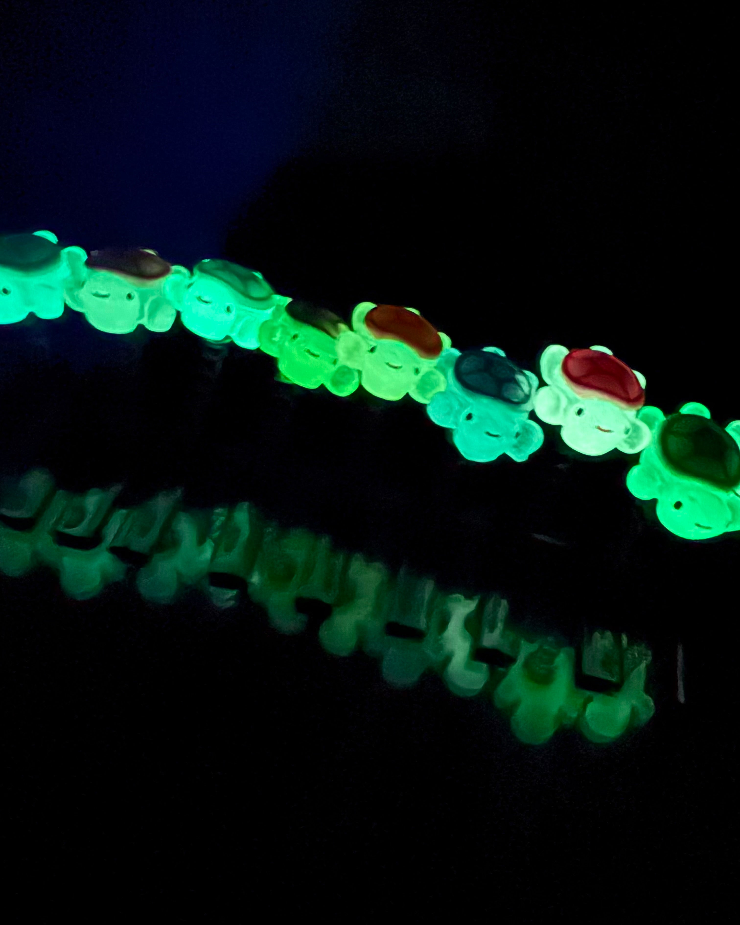 Turtle Assorted Glow Sprout Clips 6-PC Set