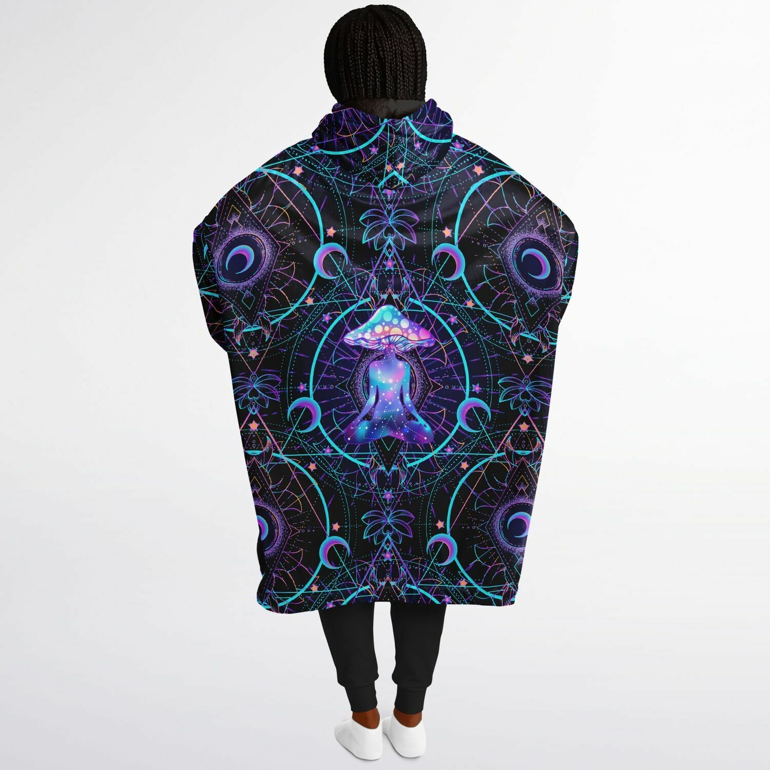 Mushroom Astrology Cloud Hoodie