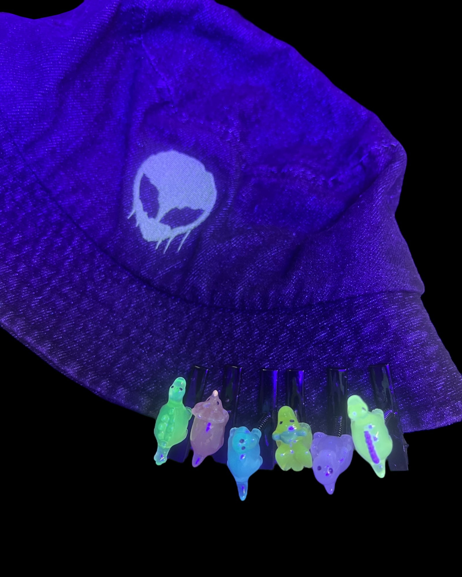 Dinosaur UV Sprout Clips 6-PC Set