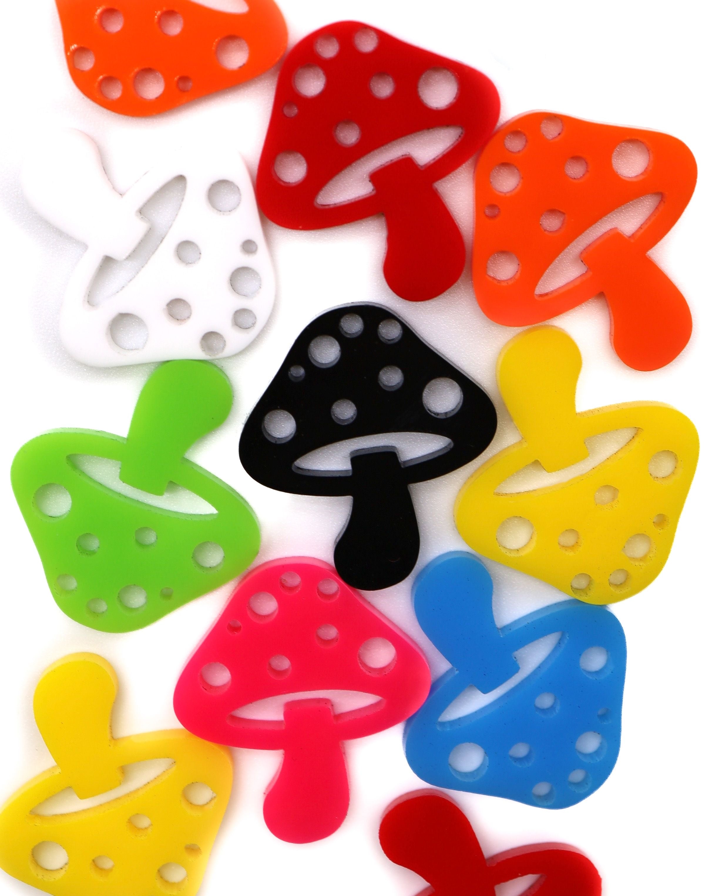 Mushrooms Kandi Rave Charms