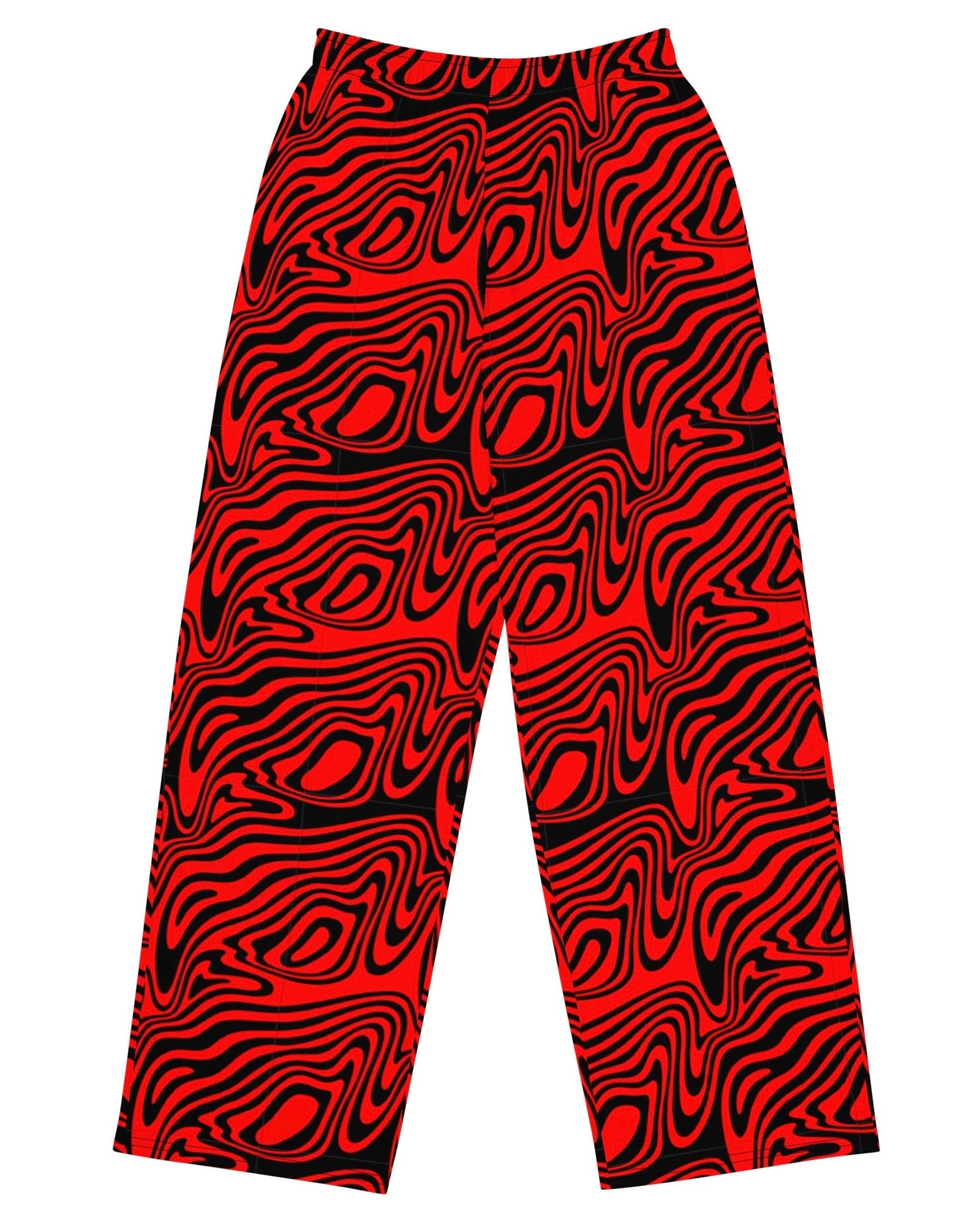 Pantalones de pierna ancha de lujo hipnótico