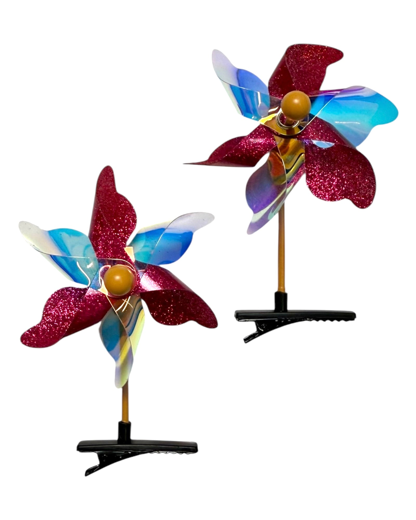 Pinwheel Hat Clips 2-PC Set