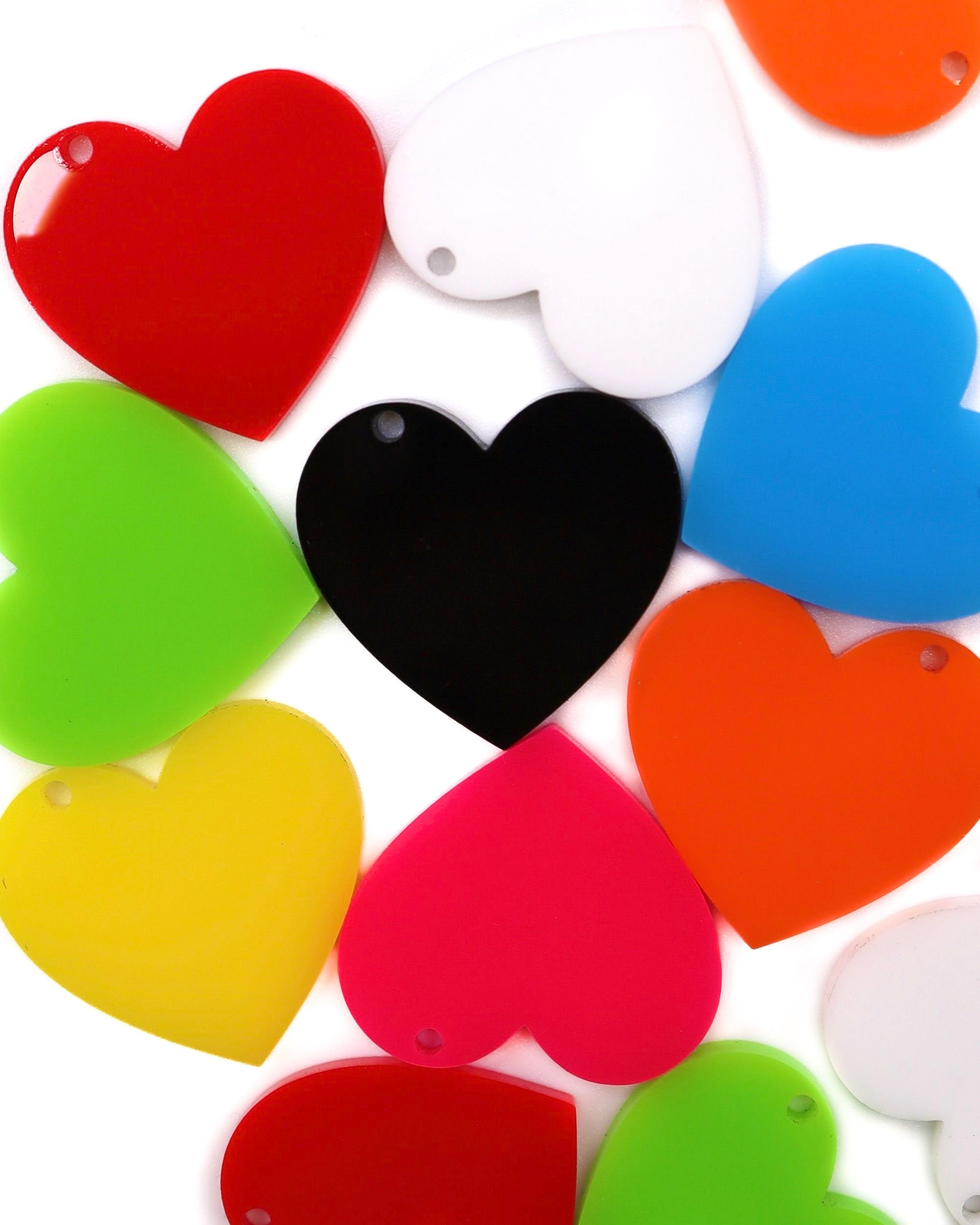 Heart Kandi Rave Charms