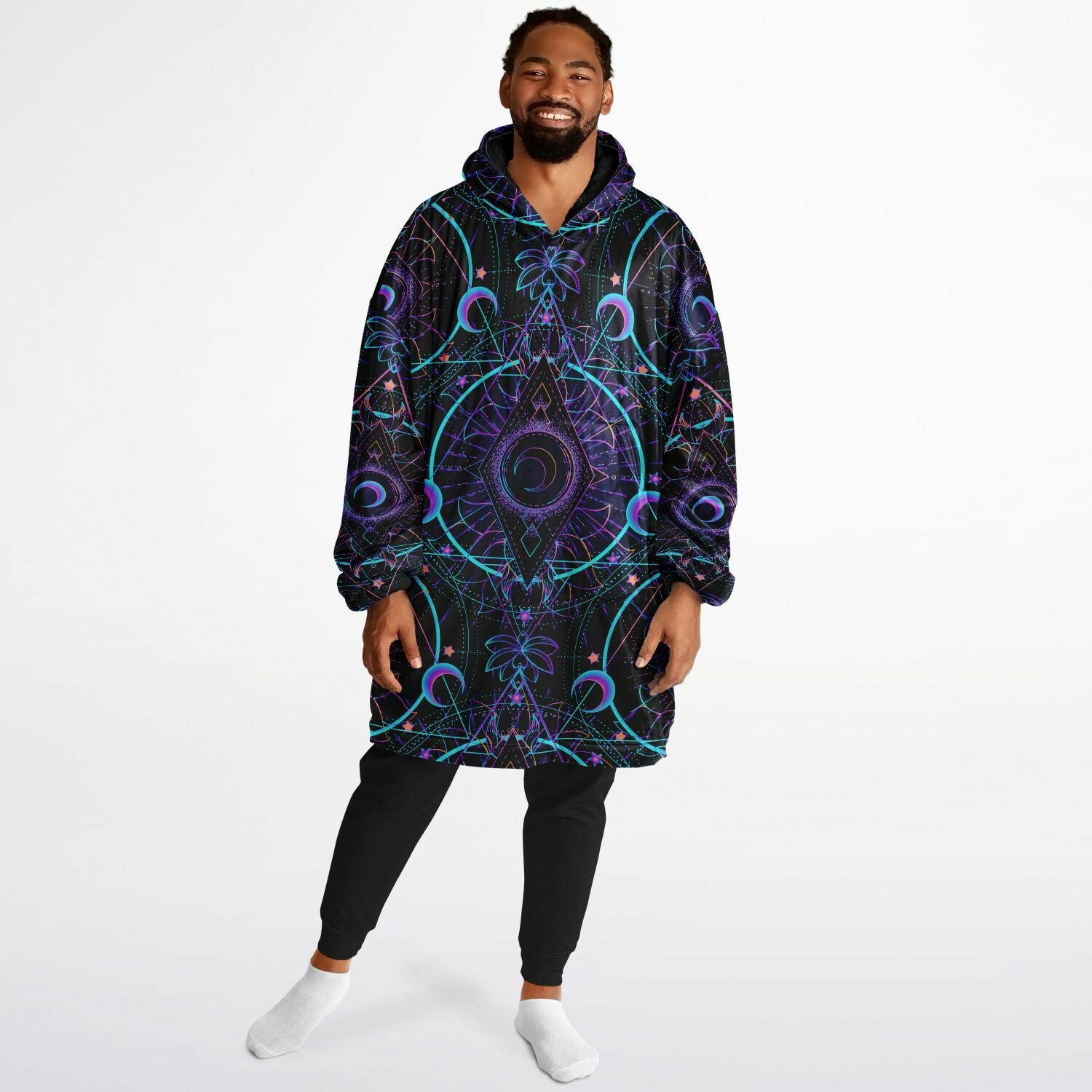 Mushroom Astrology Cloud Hoodie