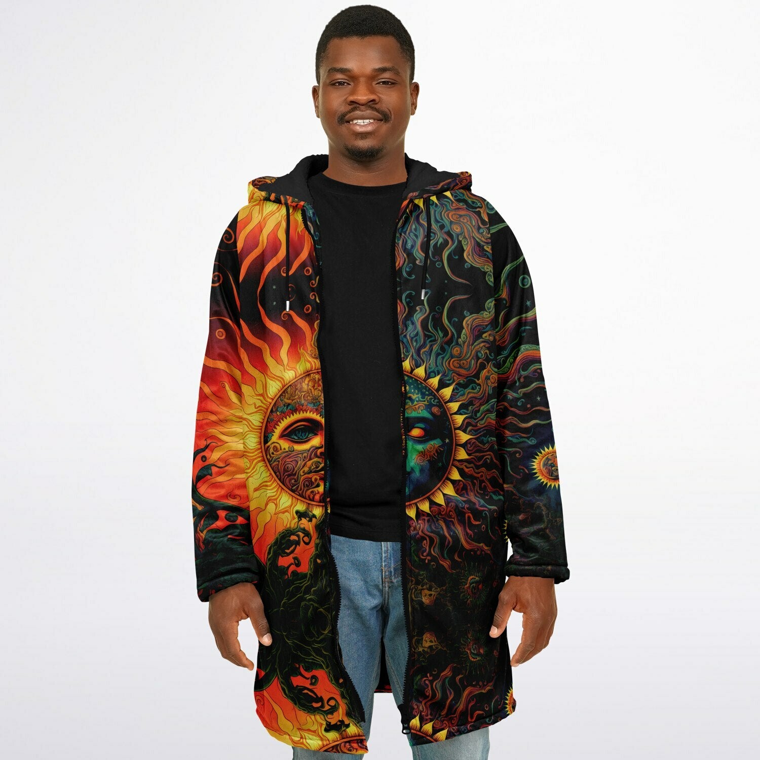 Apollo Zipper Plush Cloak