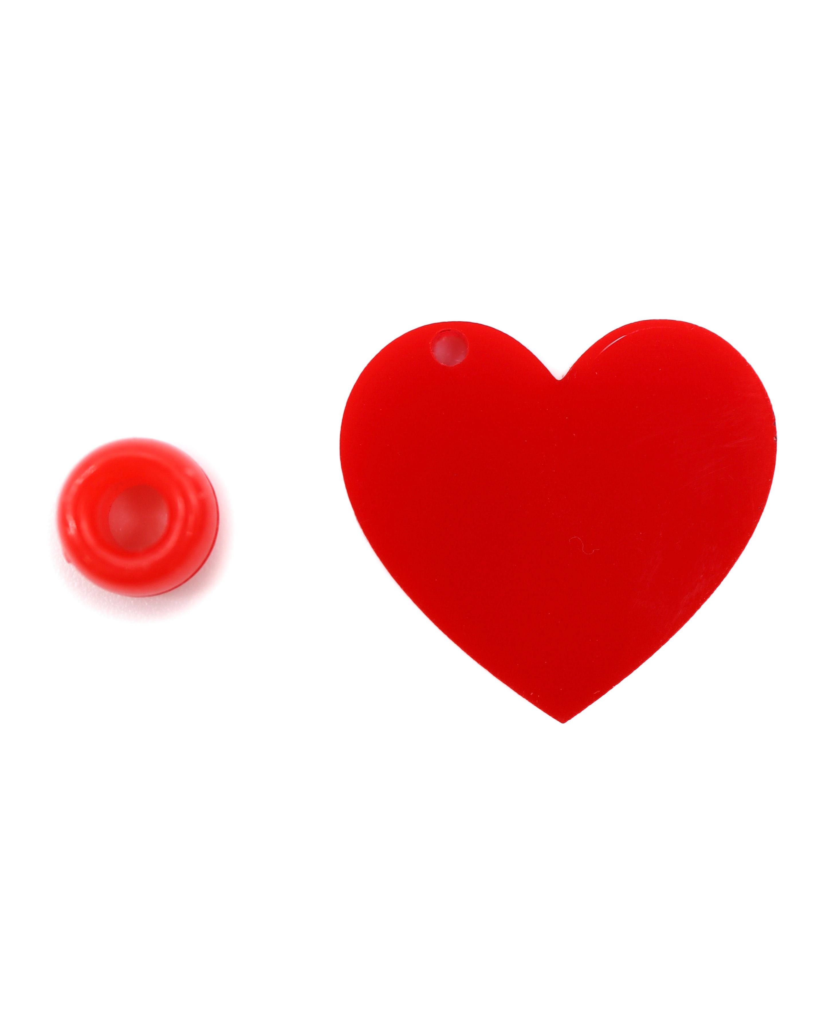 Heart Kandi Rave Charms