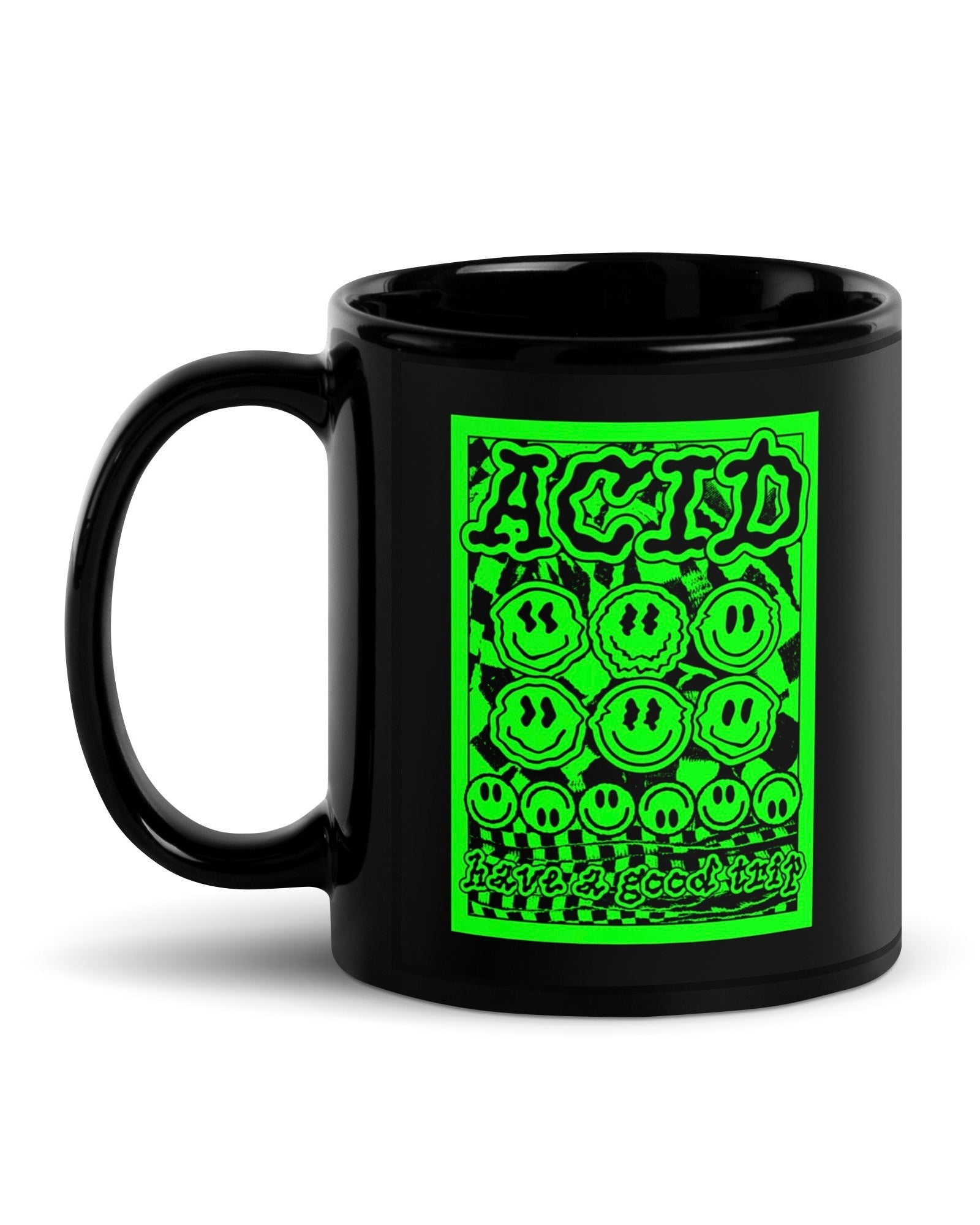 Go Green Acrylic Coffee Mug by AHHADesigns