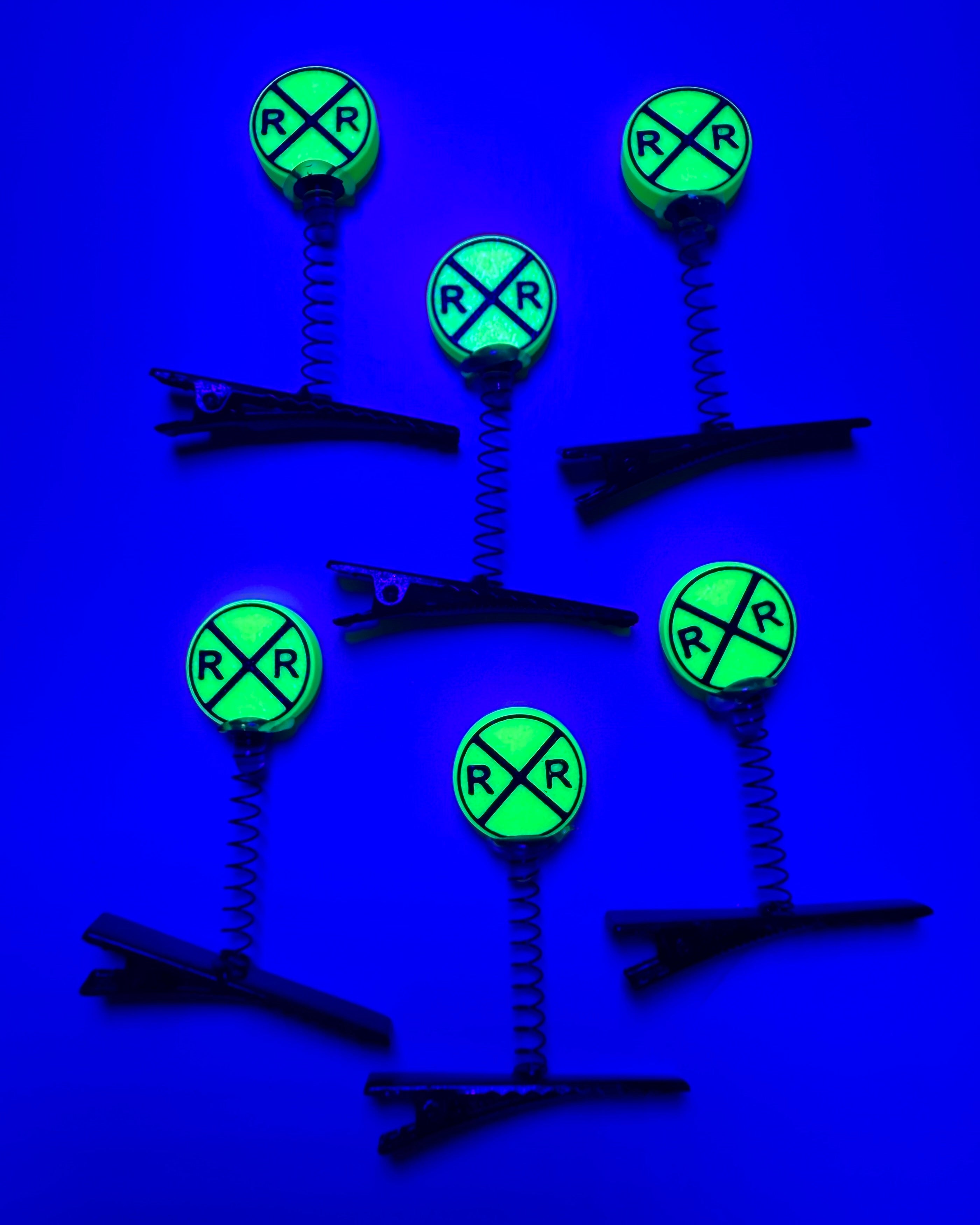 Rave Train UV Sprout Clips 6-PC Set
