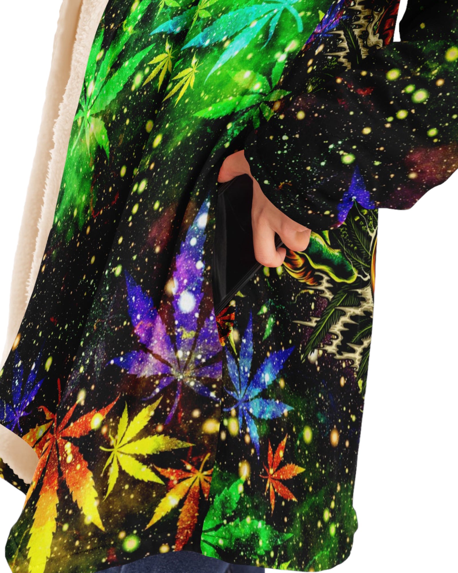 Canna Beast Plush Cloak