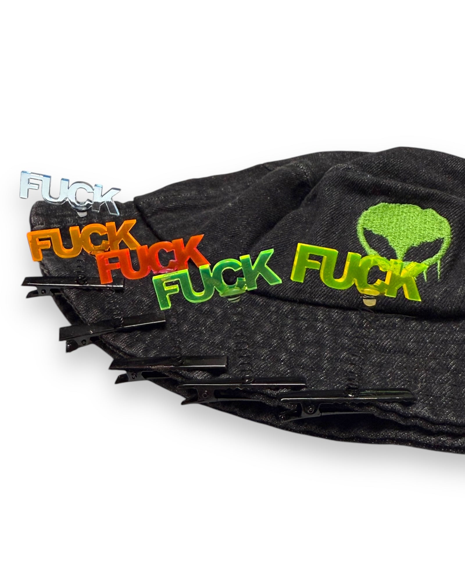 Fucks To Give UV Sprout Clips 5-PC Set