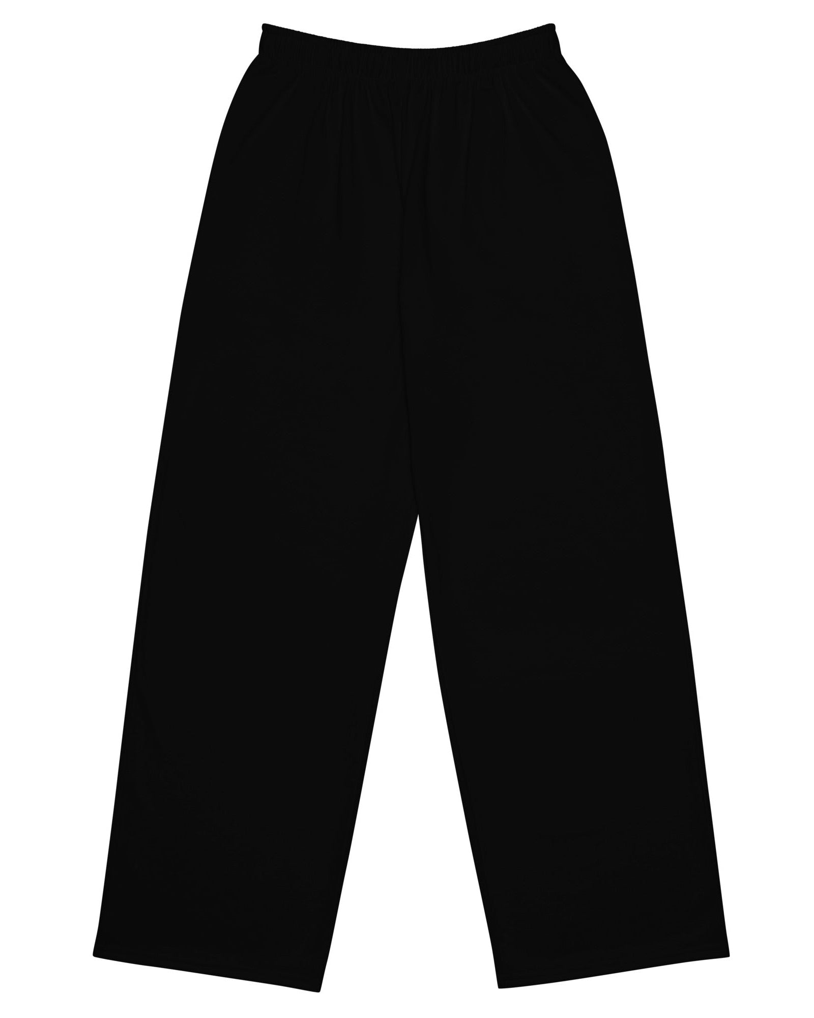 Black Luxe Wide Leg Pants