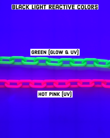 Ceinture à chaîne colorée