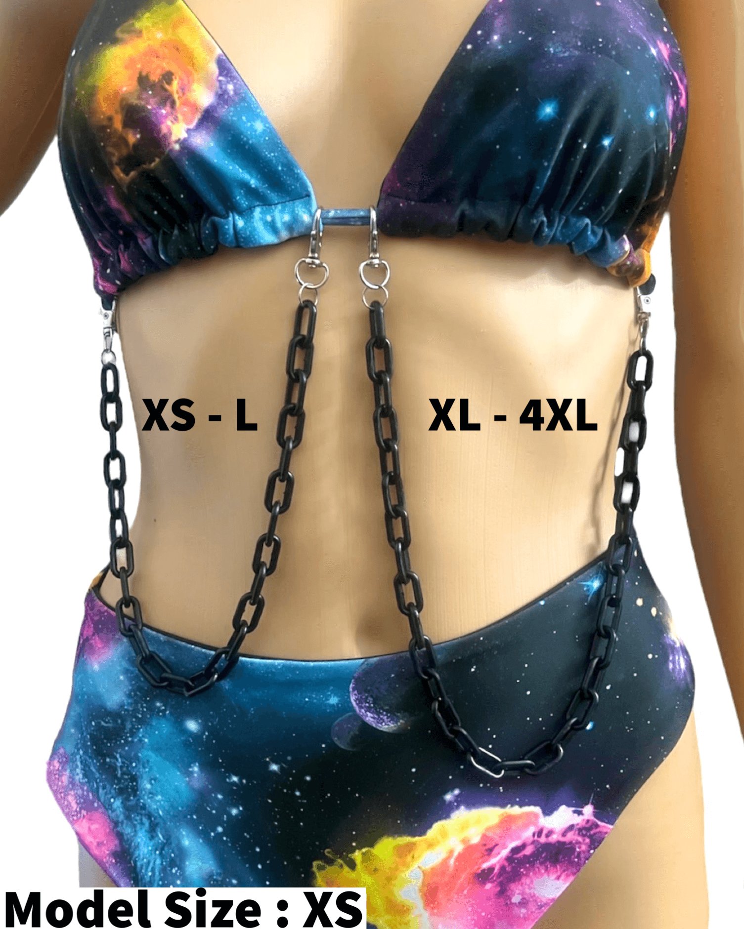 Clip On Chain Size Comparison