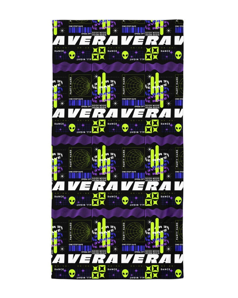 Retro Rave Towel