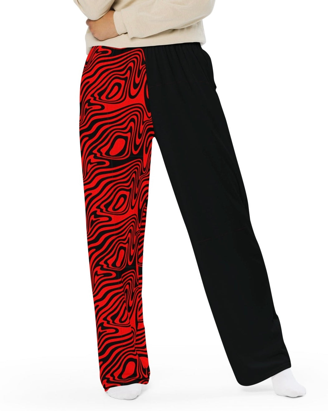 Hypnotic Split Luxe Wide Leg Pants