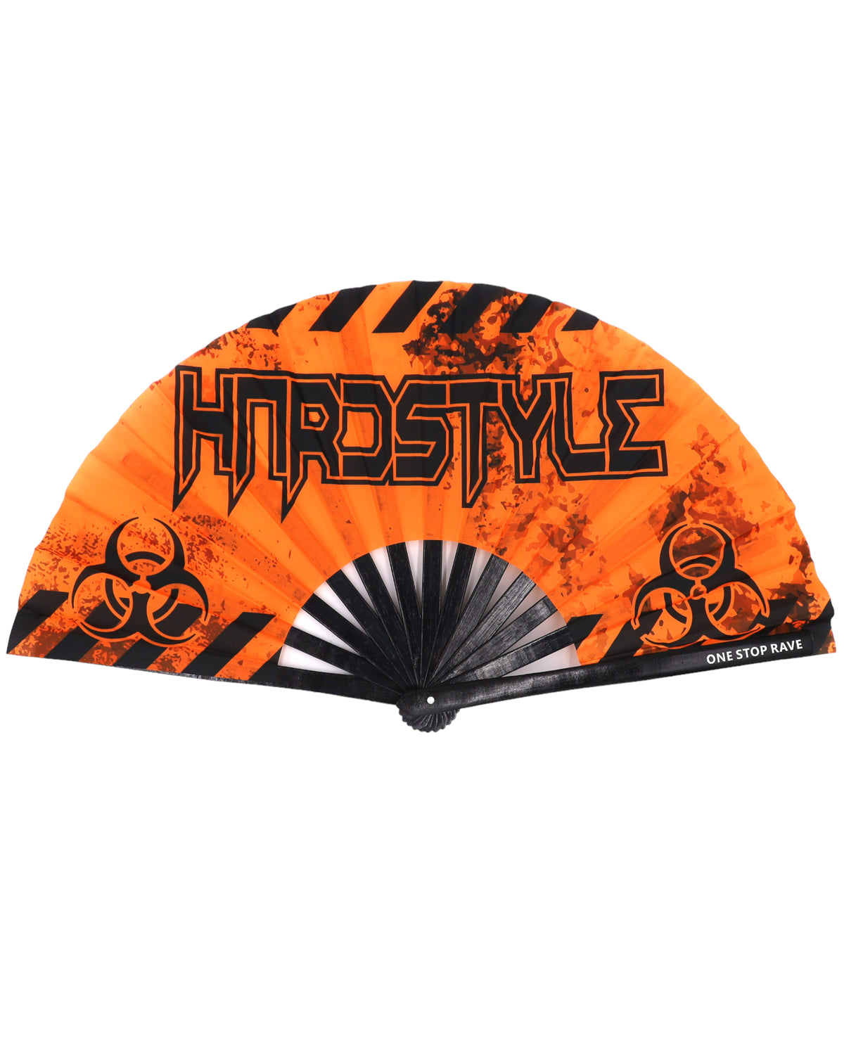 Hardstyle Hand Fan, Festival Fans 13.5", - One Stop Rave