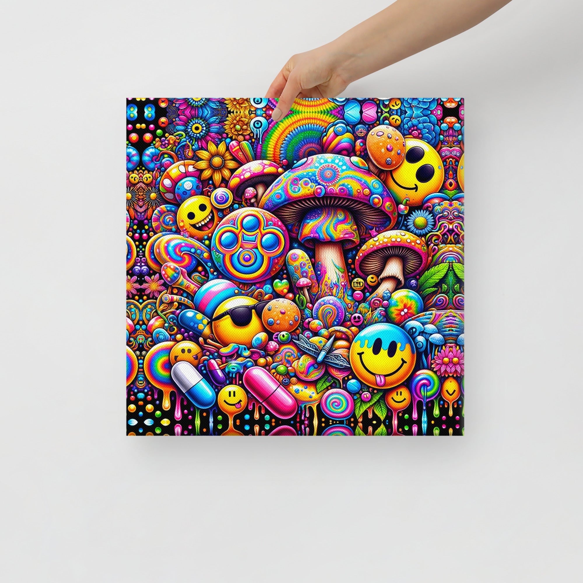 Toile Harmonie Hallucinogène