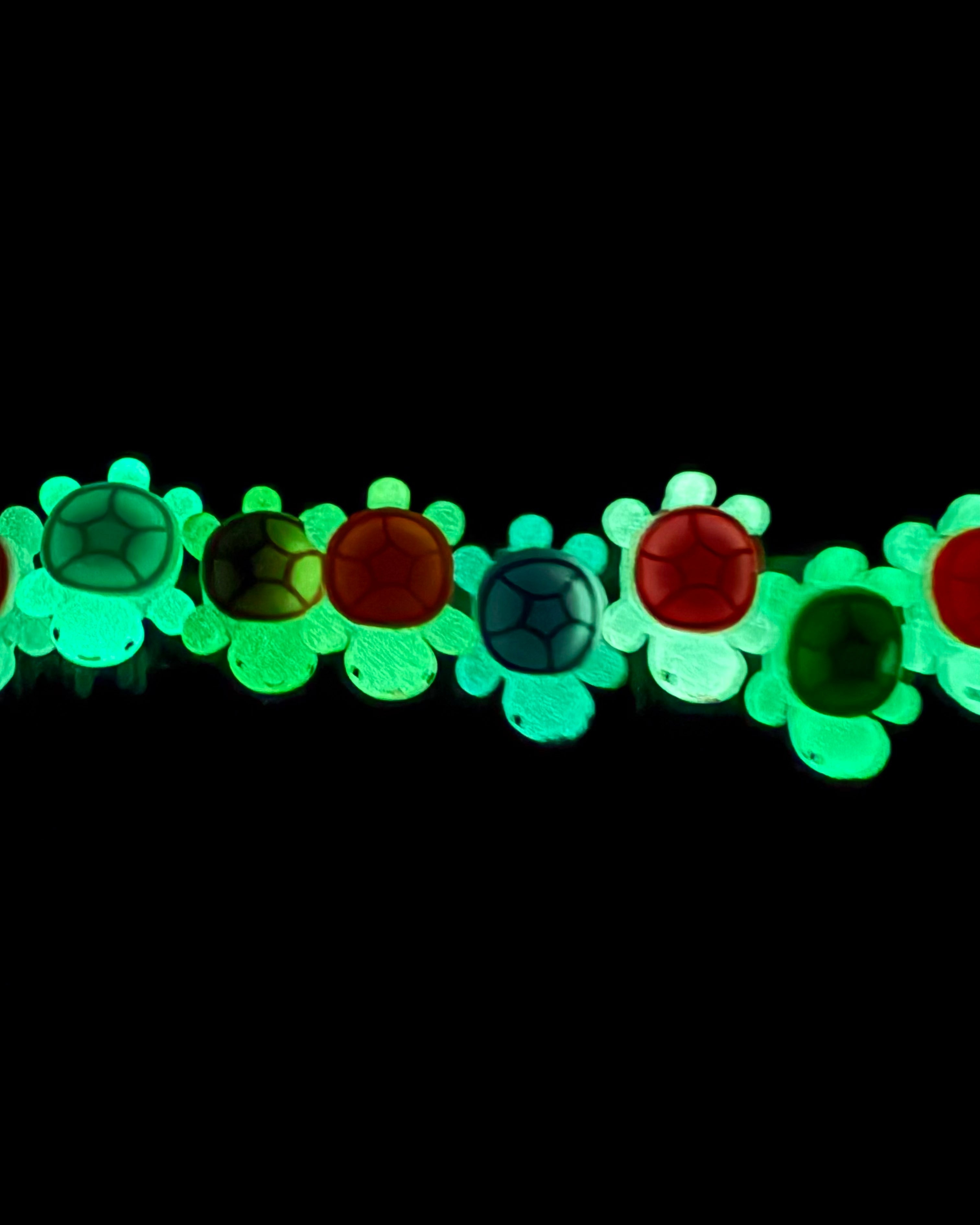 Turtle Assorted Glow Sprout Clips 6-PC Set