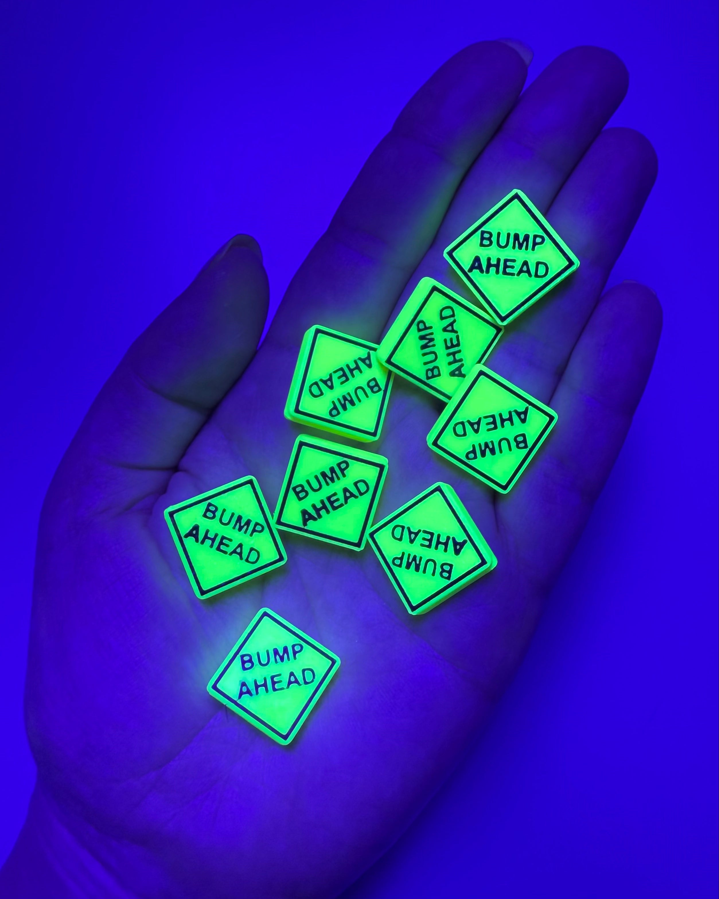 Bump Ahead UV Kandi Rave Beads