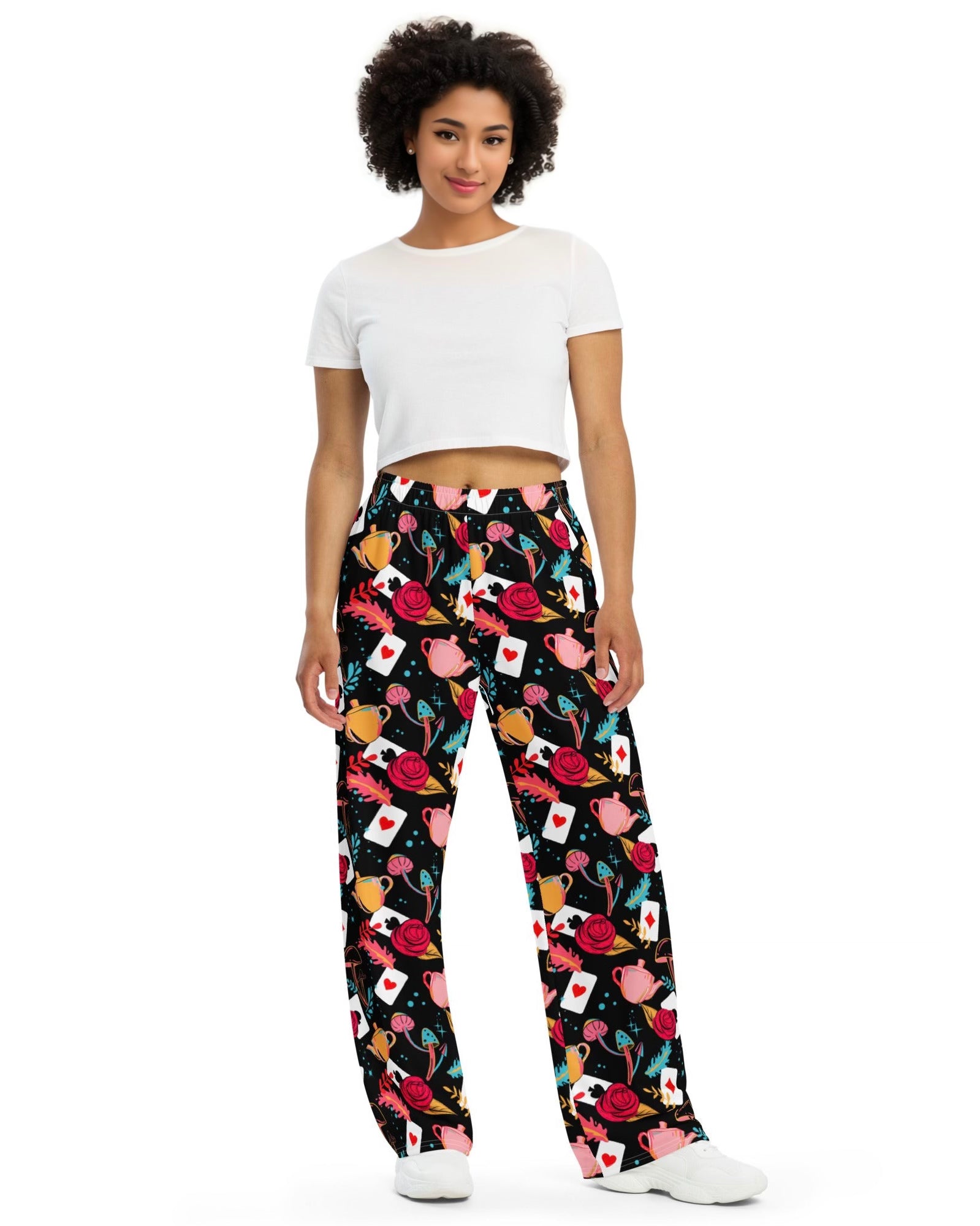 Curiouser and Curiouser Luxe Wide Leg Pants