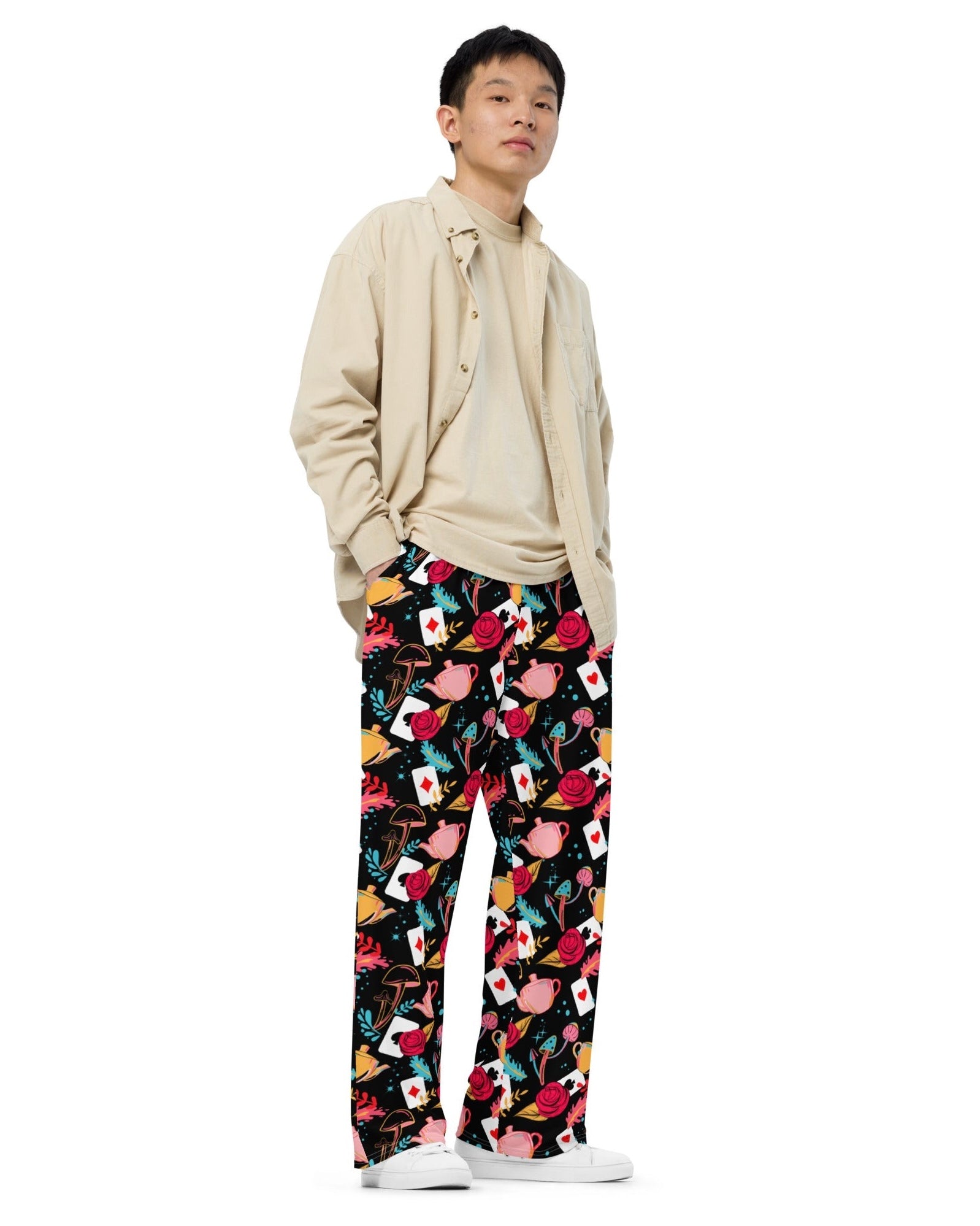 Pantalones de pierna ancha de lujo más curiosos y más curiosos