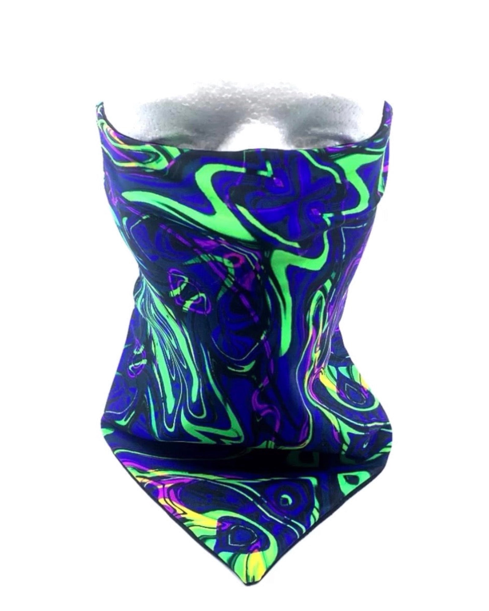 Acid Melt Bandana, Face Mask, - One Stop Rave
