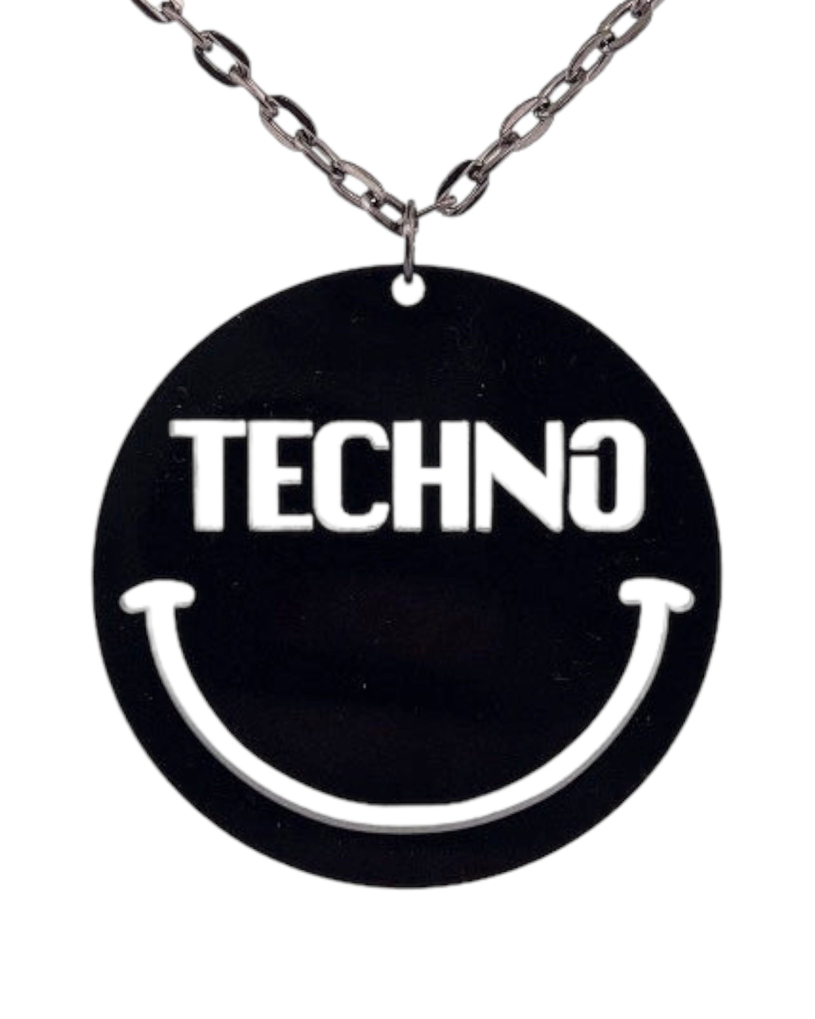 Techno Head Choker Necklace, Necklace, - One Stop Rave