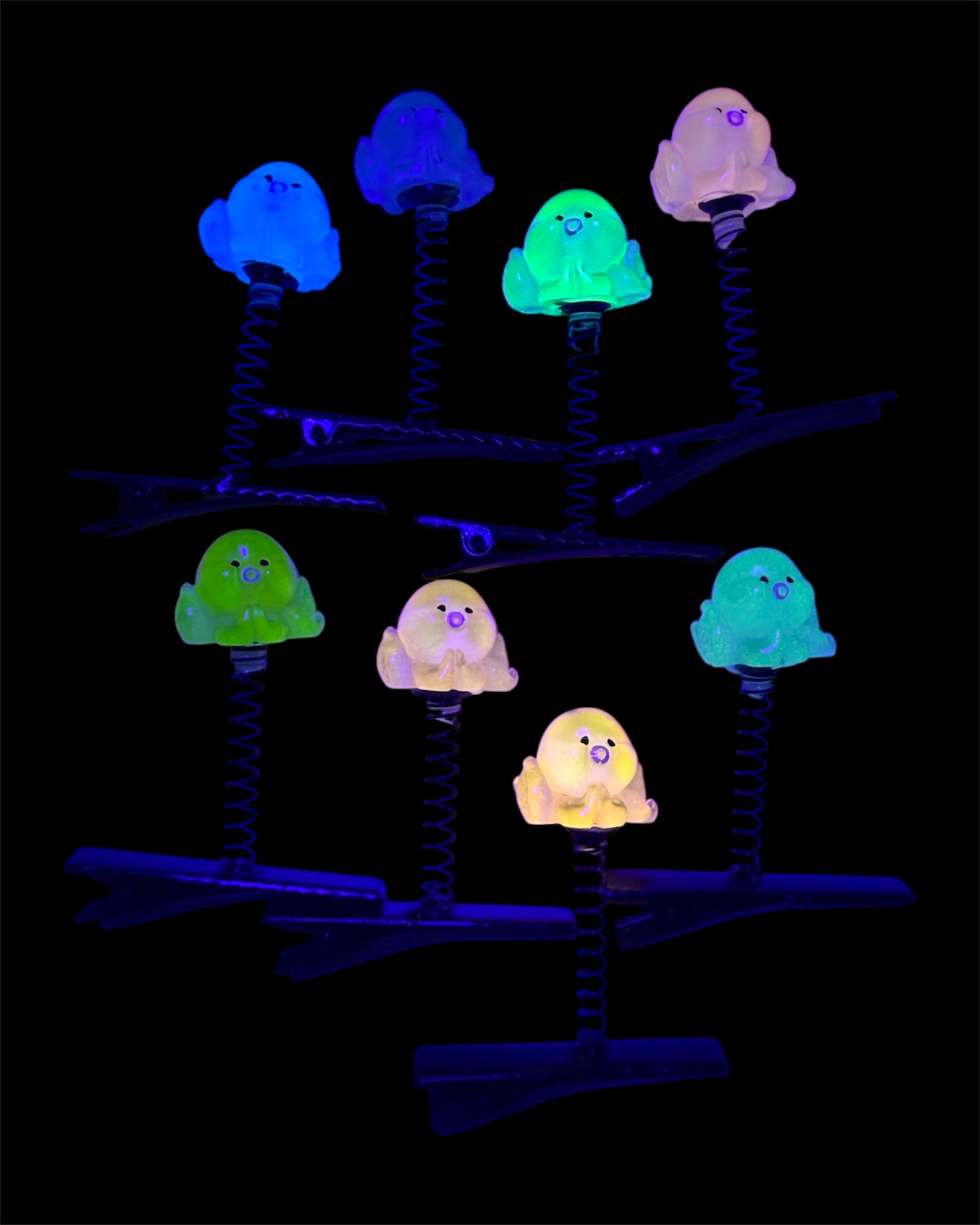 Squid UV Sprout Clips 8-PC Set