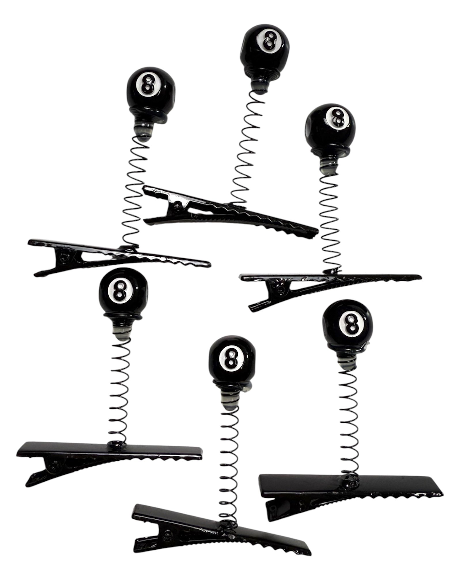 Eight Ball Sprout Clips 6-PC Set