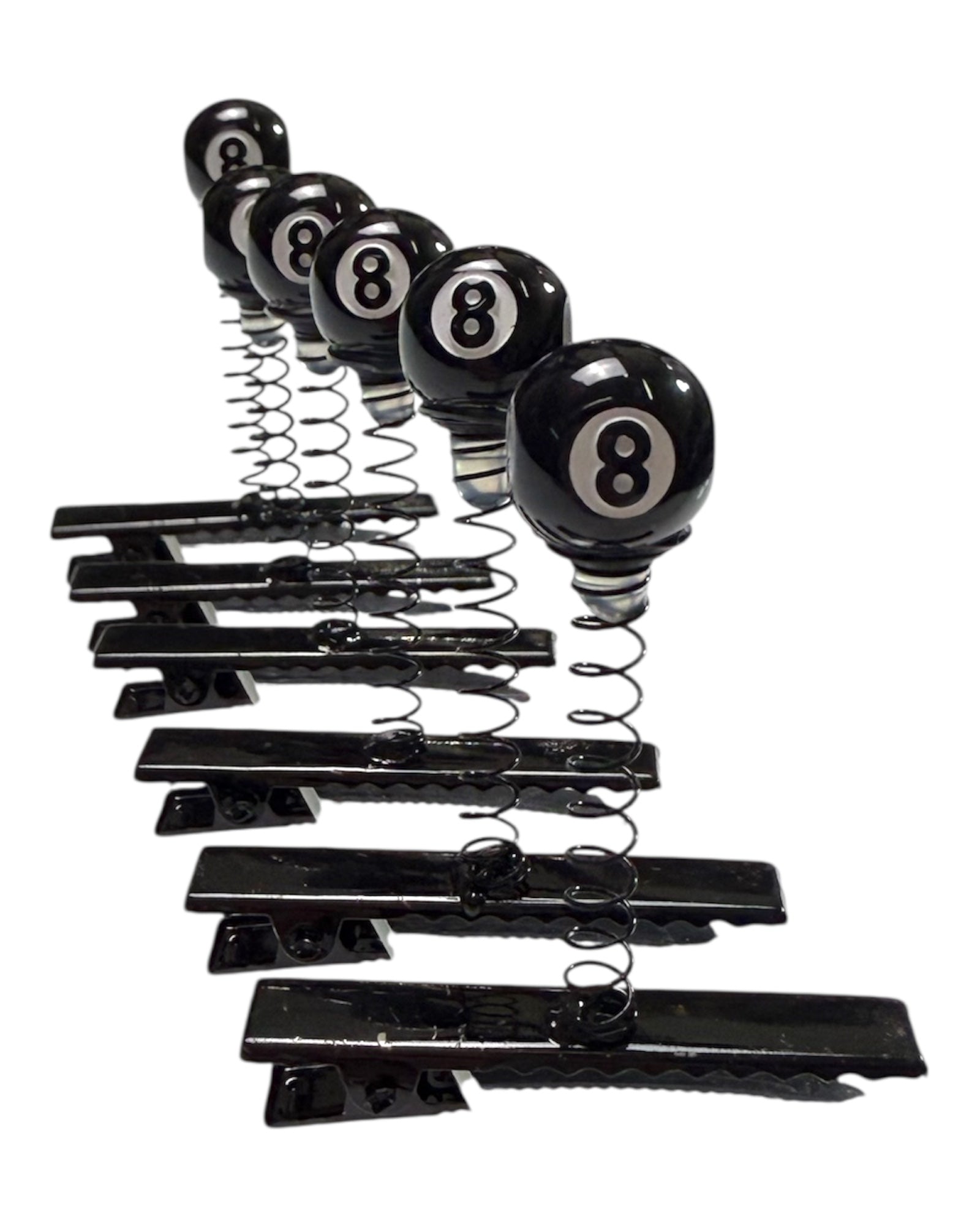Eight Ball Sprout Clips 6-PC Set