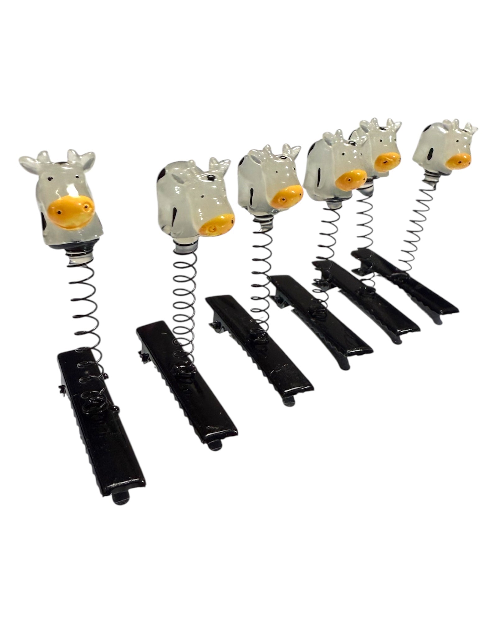 Cow Glow Sprout Clips 6-PC Set