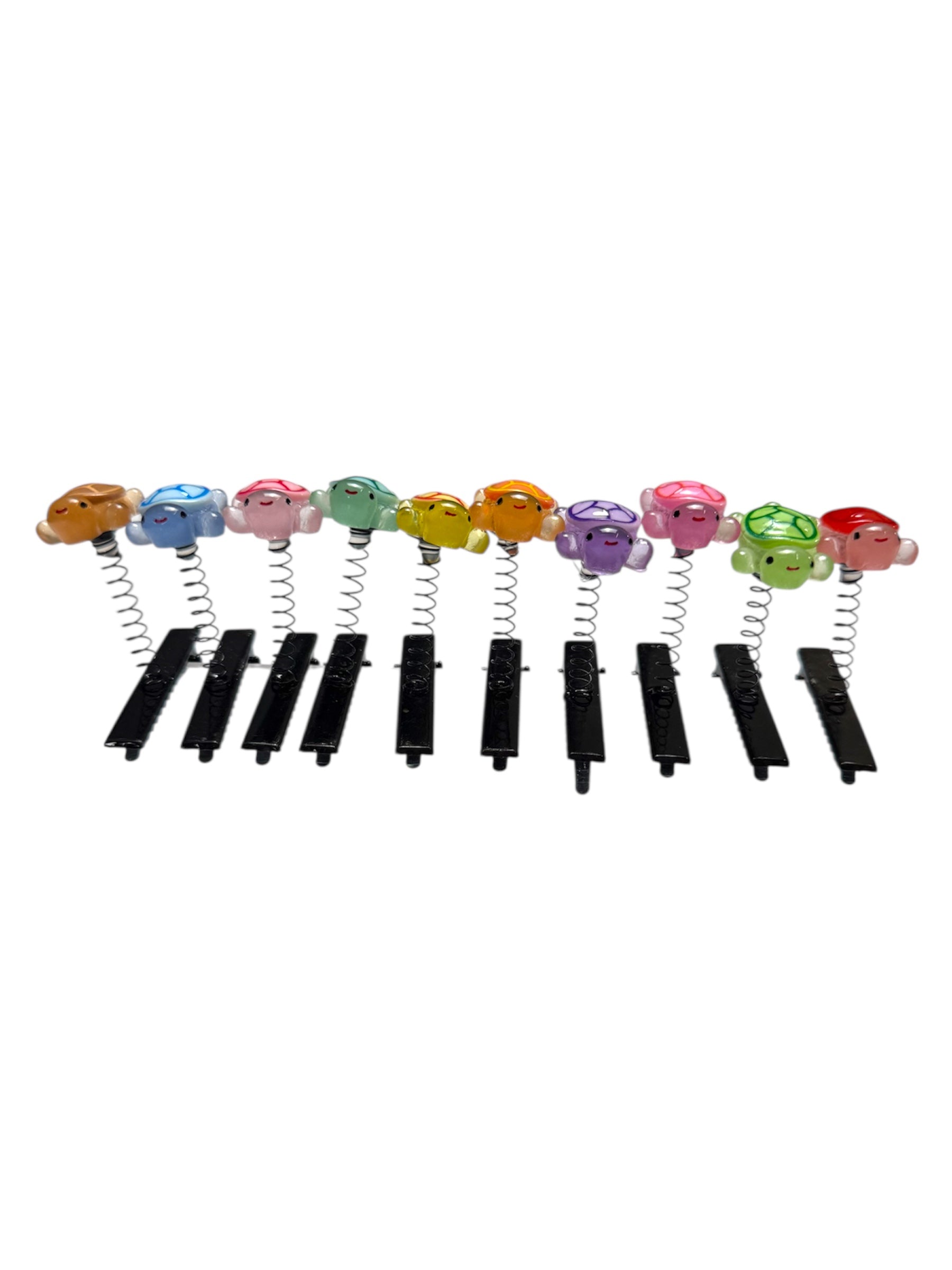 Turtle Assorted Glow Sprout Clips 6-PC Set