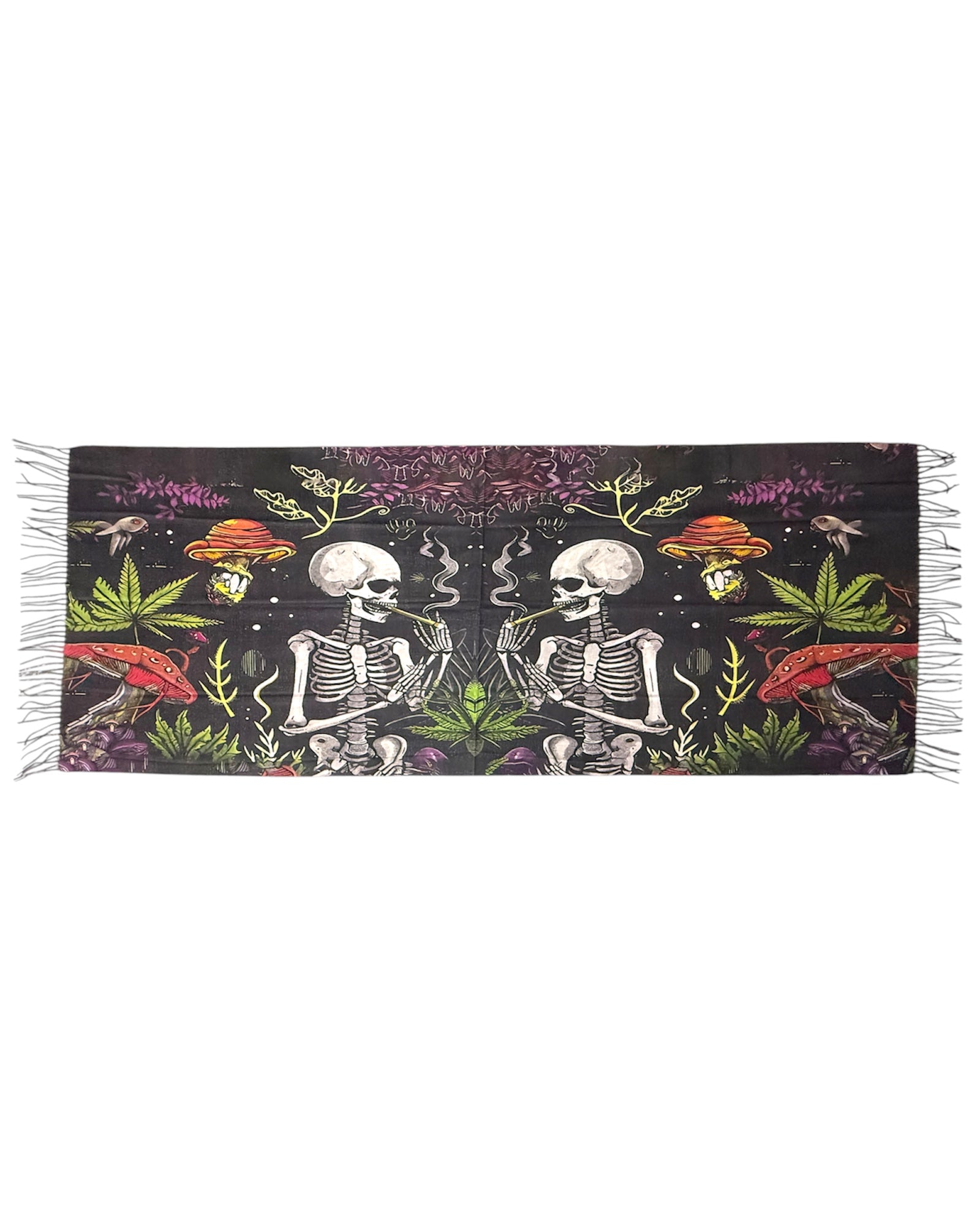 Astro Skeleton Rave Pashmina