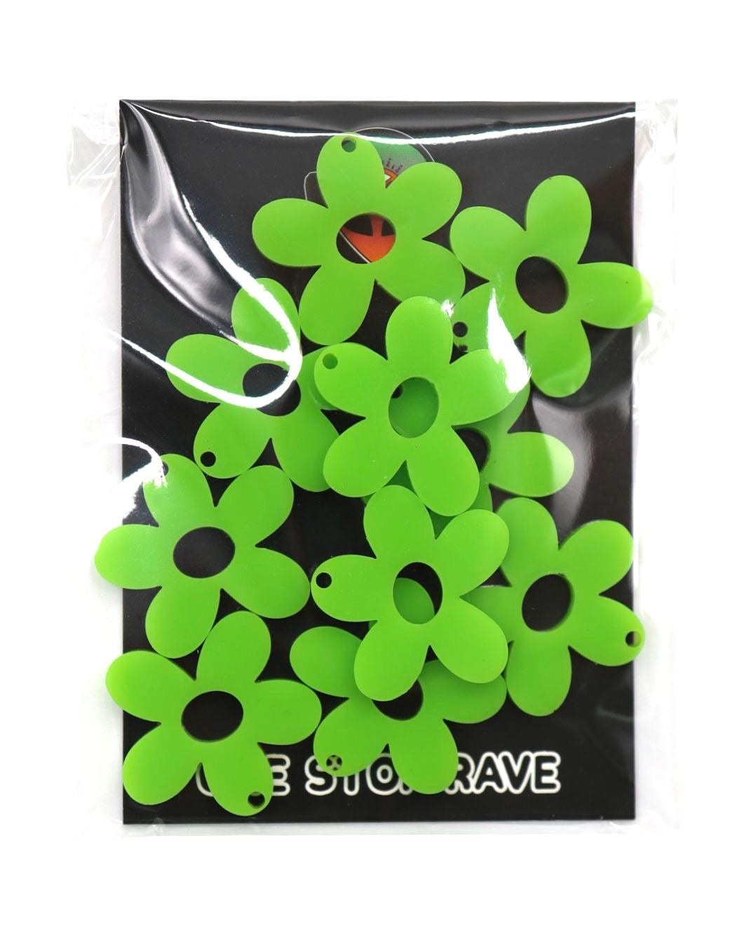 Amuletos locos de margaritas Kandi para festivales