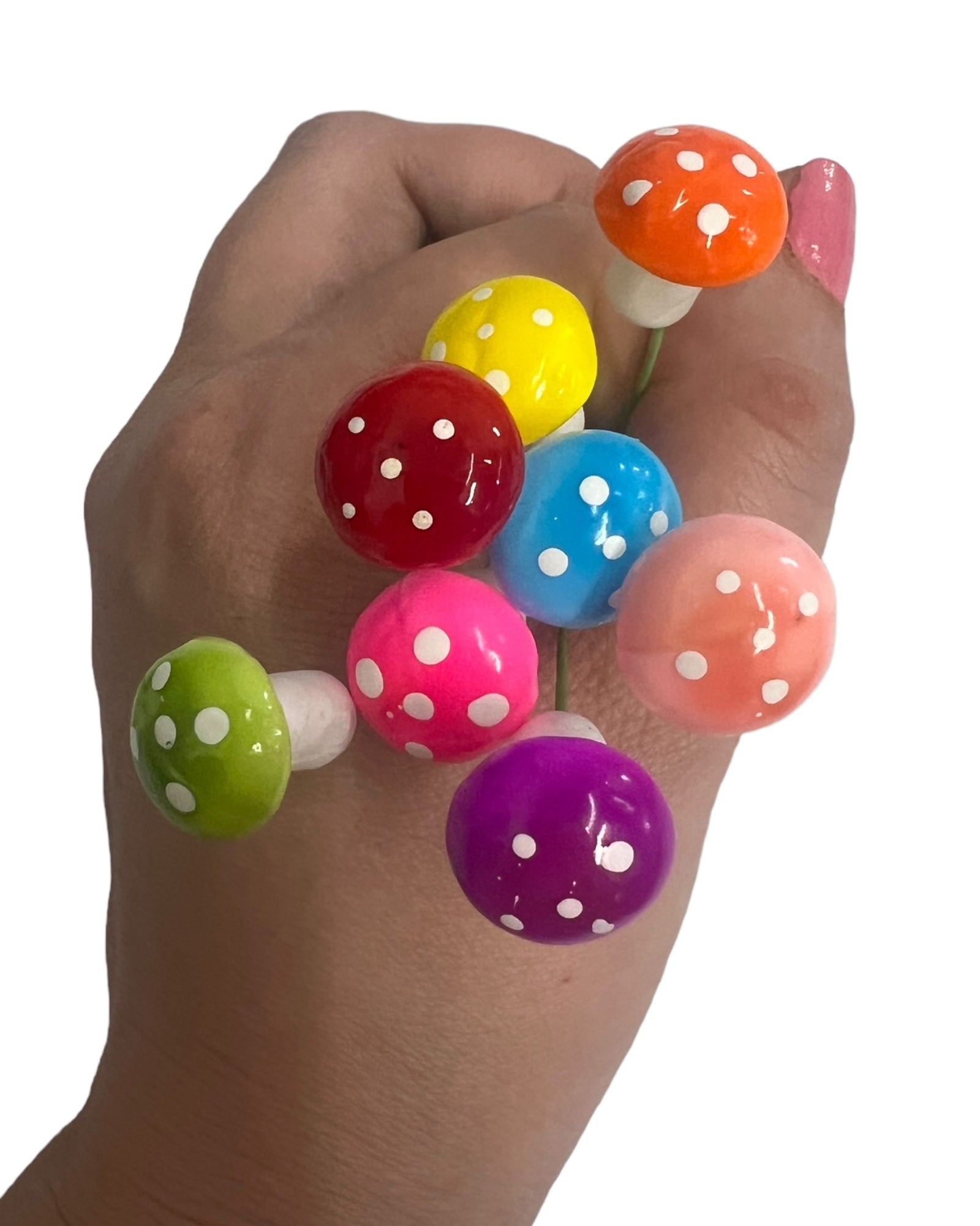 Juego de 8 pinzas para brotes de hongos