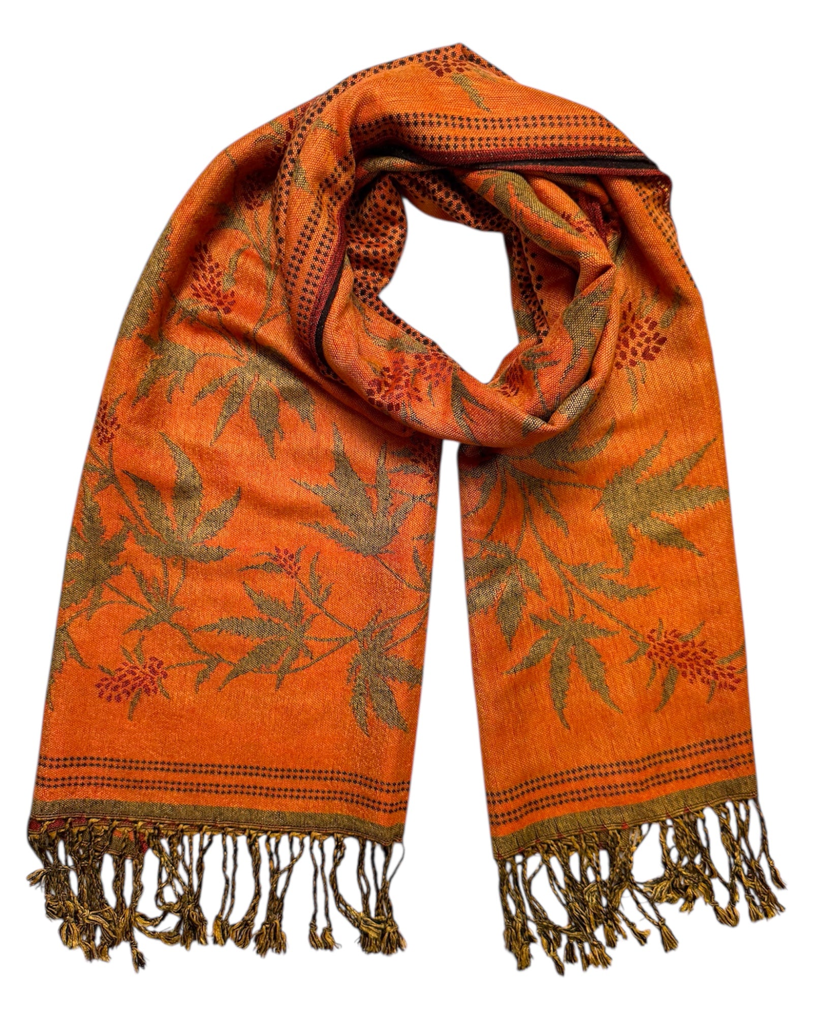 Black Blaze Reversible Rave Pashmina