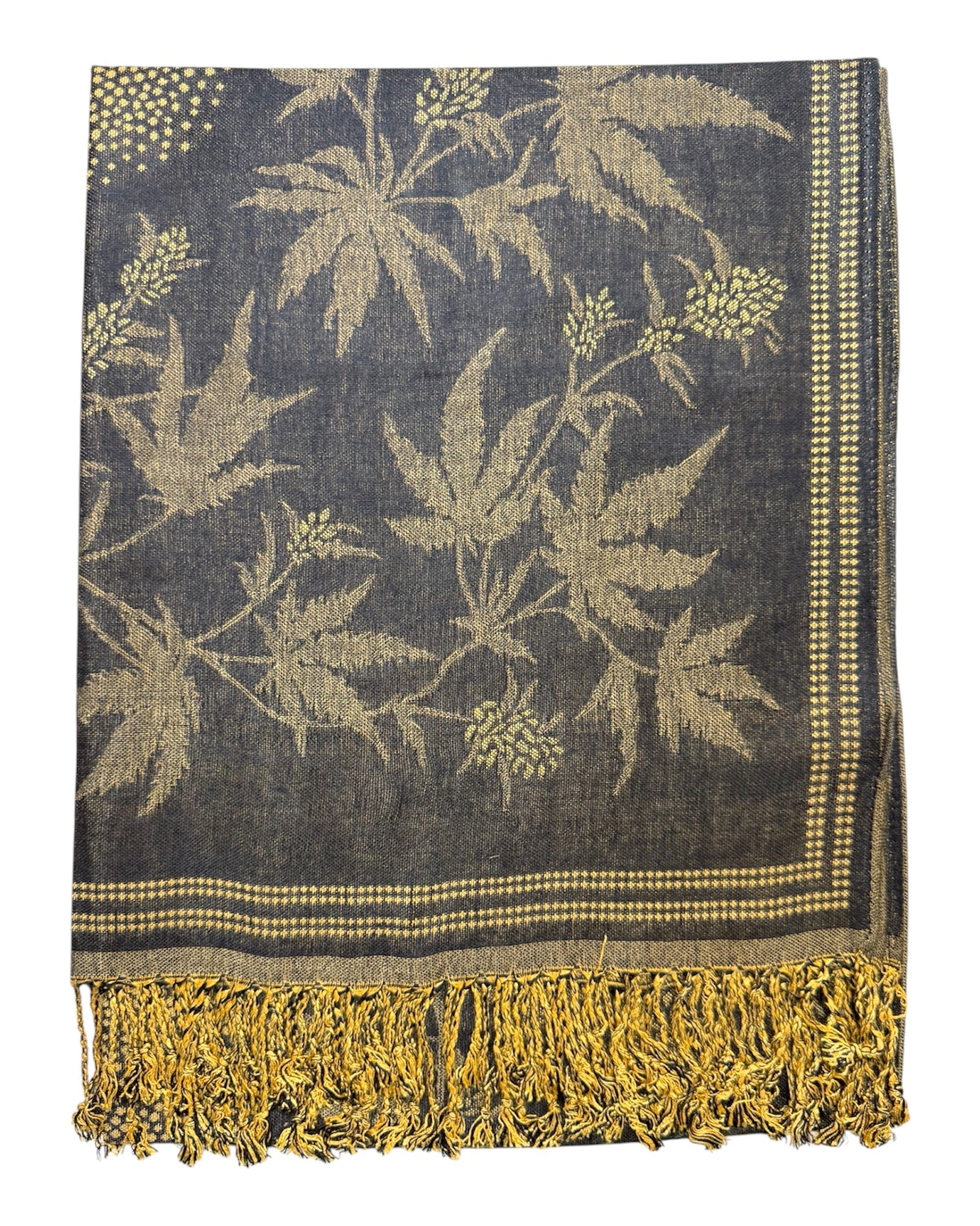 Grey Blaze Reversible Rave Pashmina