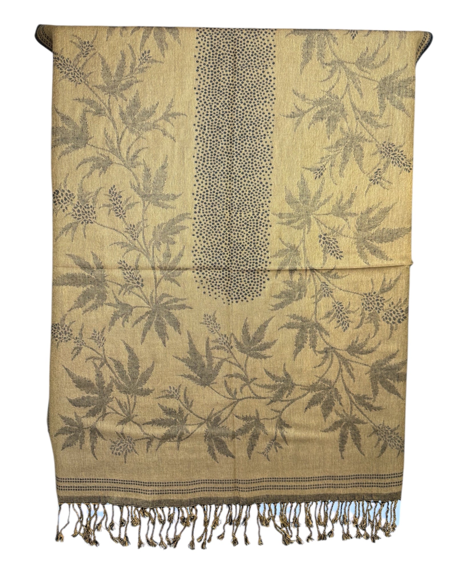 Grey Blaze Reversible Rave Pashmina