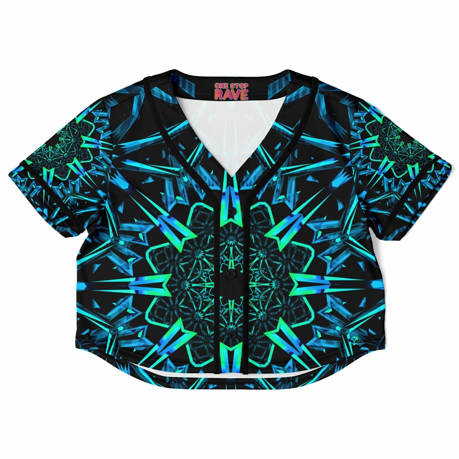 Fractals Cropped Jersey