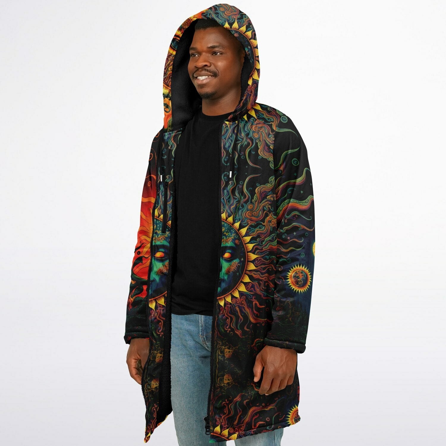 Apollo Zipper Plush Cloak