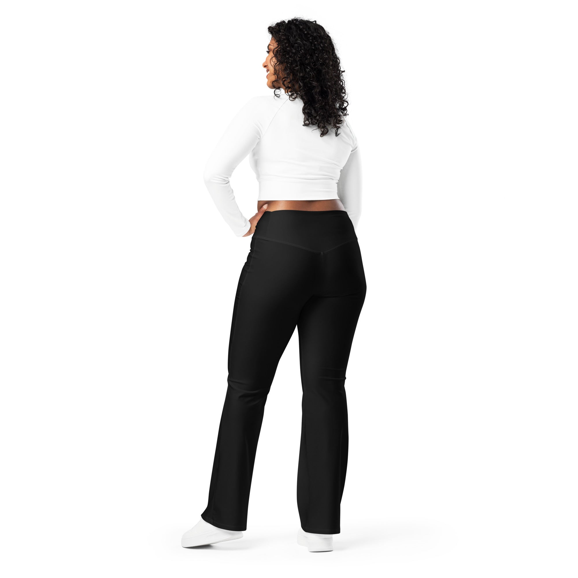 Black Flare Pants