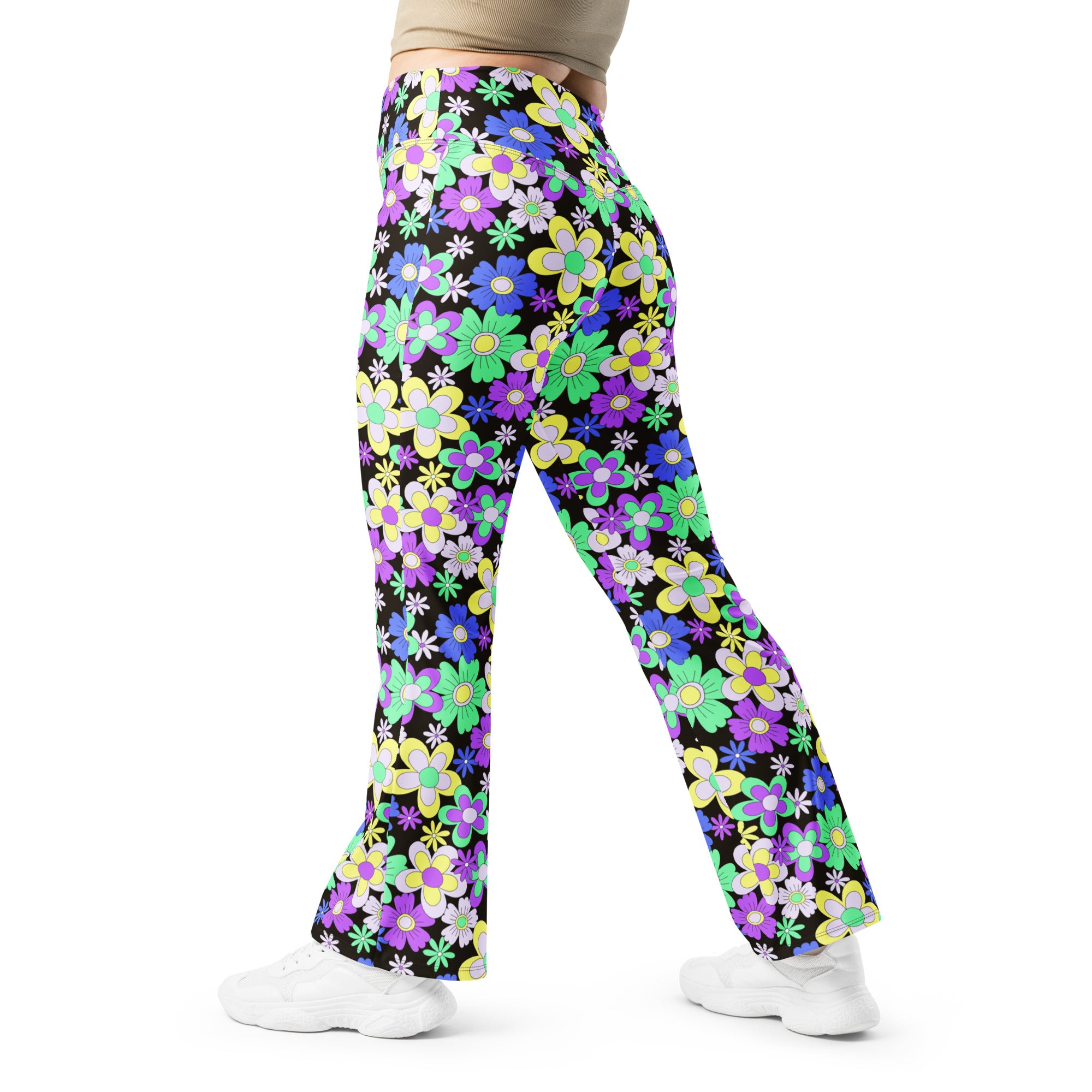 Crazy Daisy Flare Pants