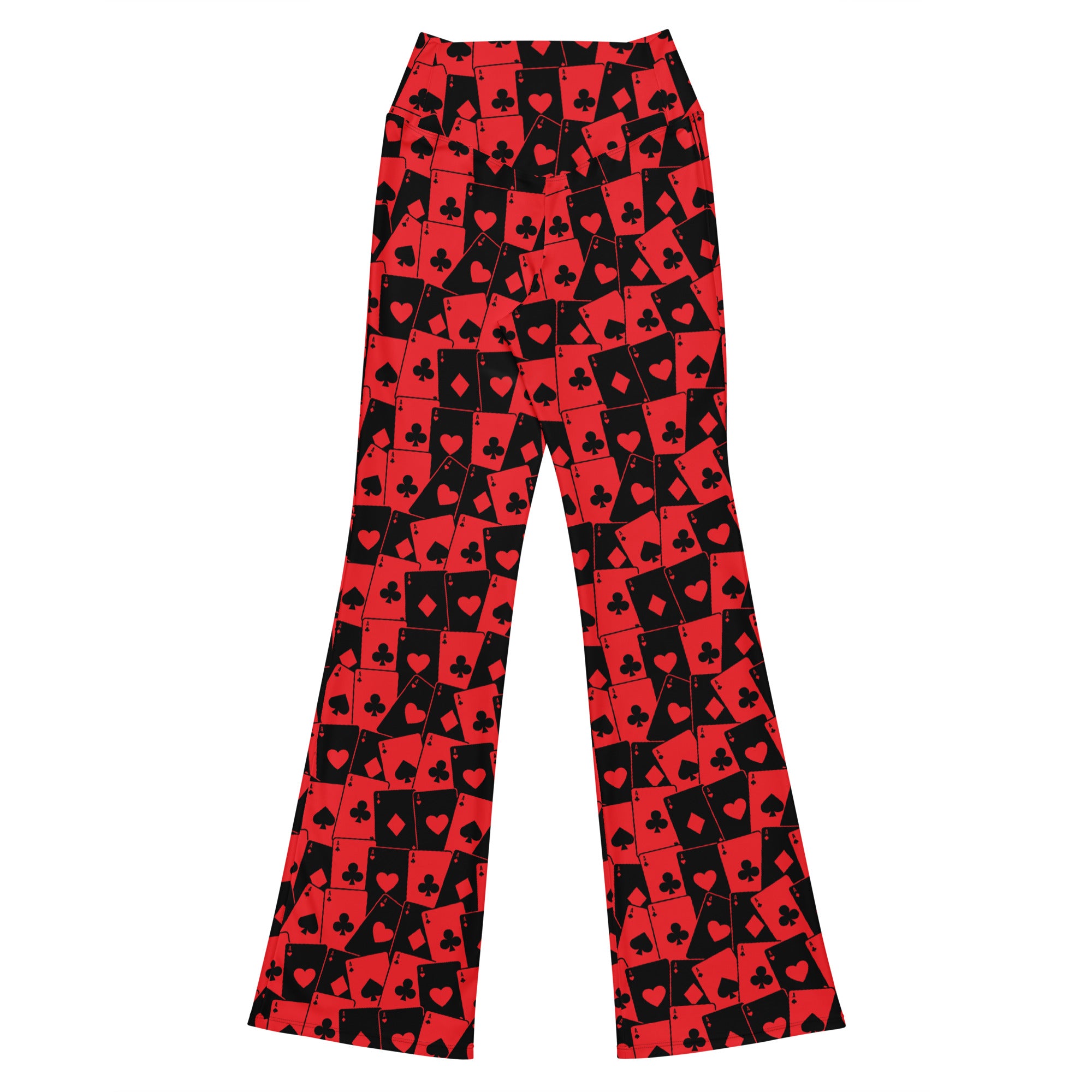 Ace Of Hearts Flare Pants